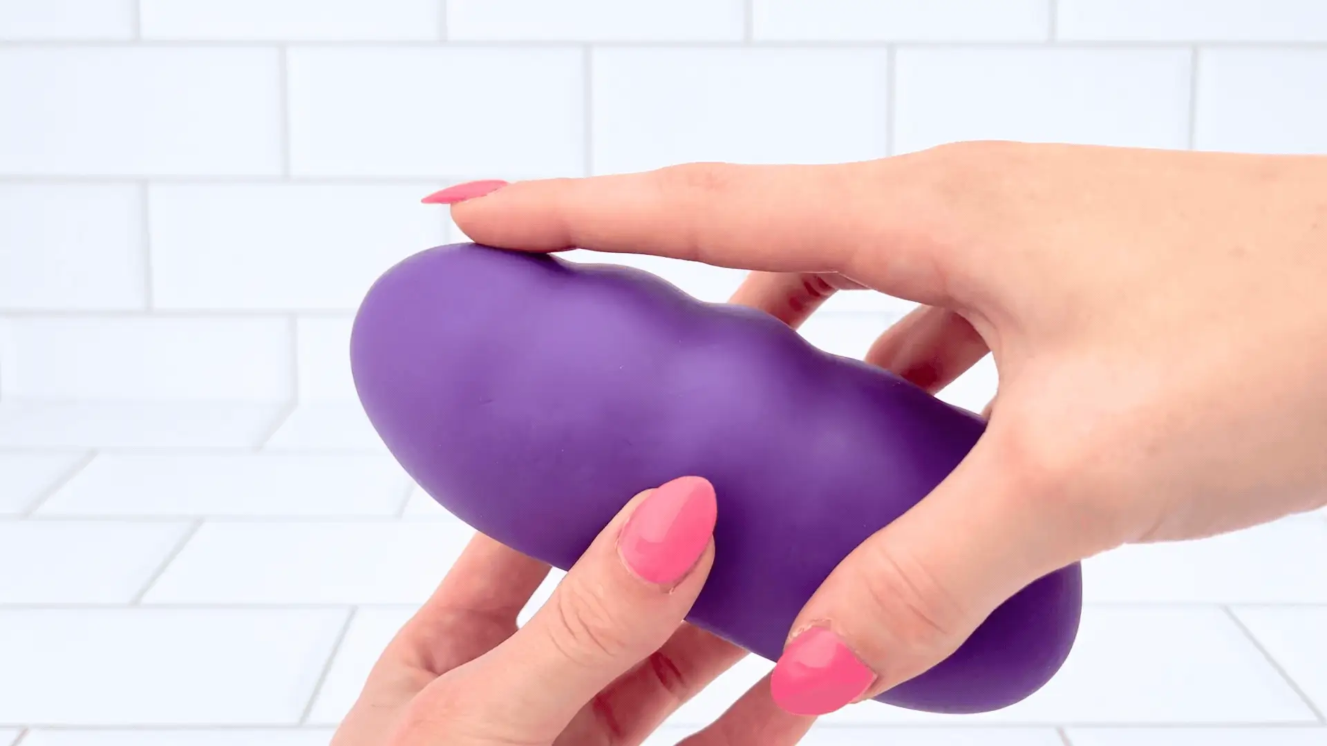 Ribbed Intensifying Hand Job Stroker Aide for Male Masturbation