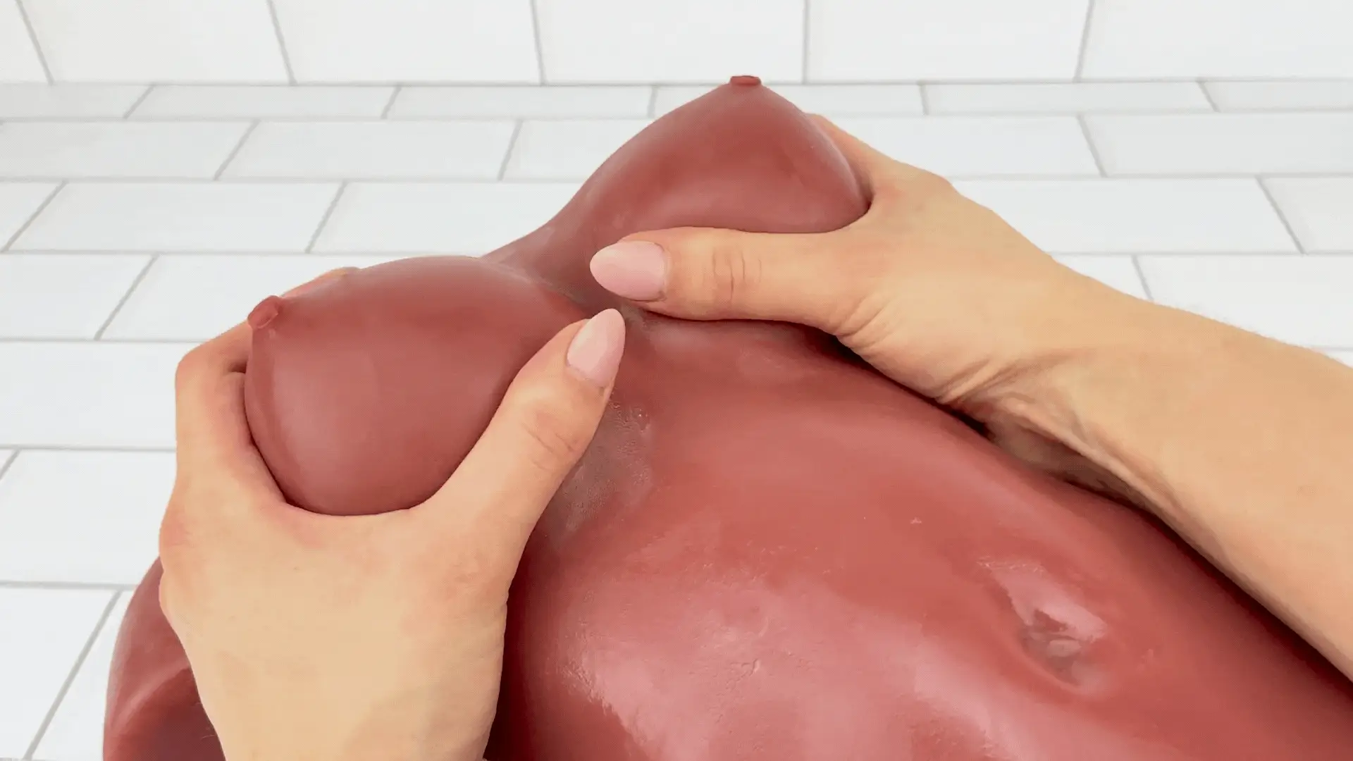 Curvy Realistic Sex Doll Torso, Almost 20 Pounds