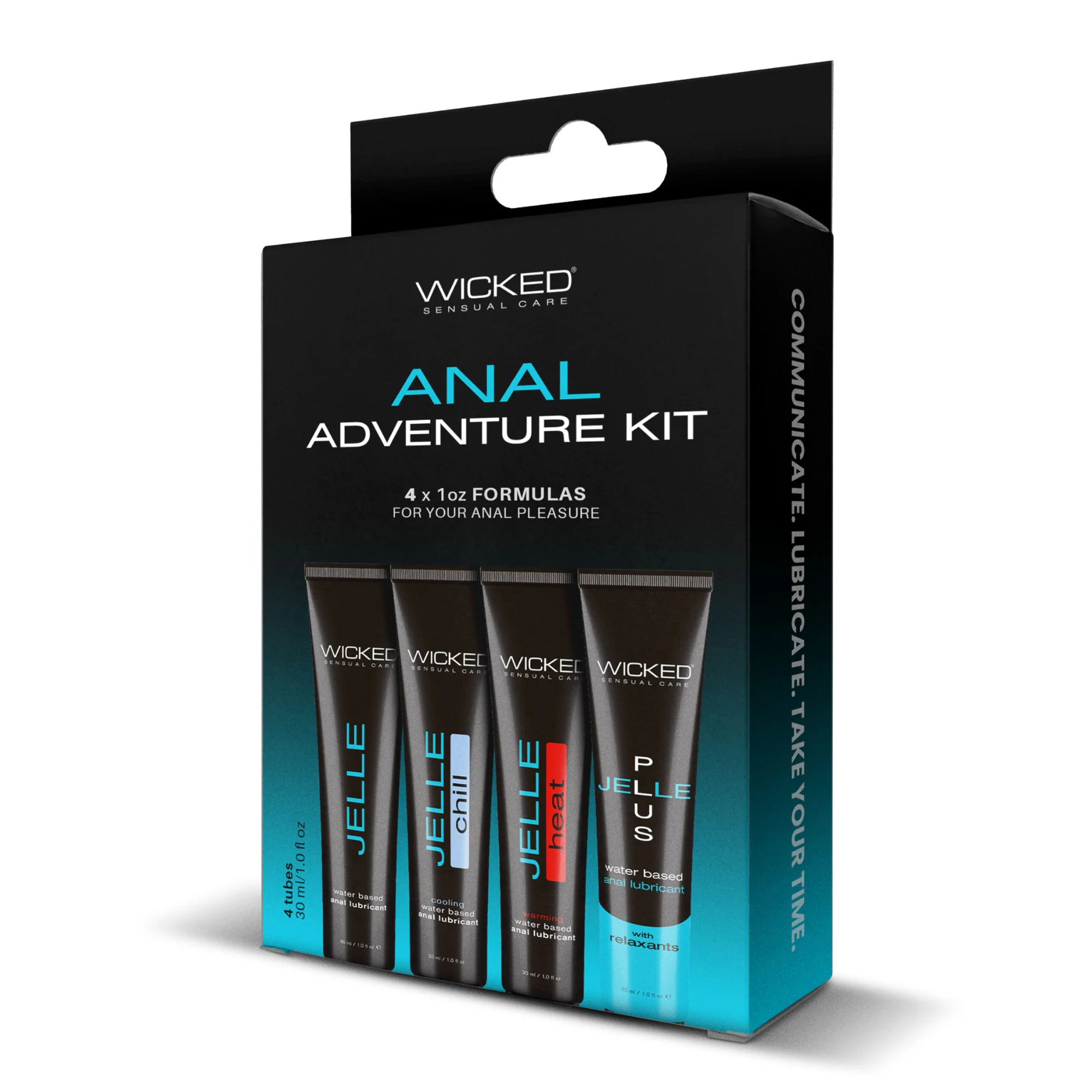 Wicked Sensual Care Anal Adventure Kit 旅行润滑液试用装