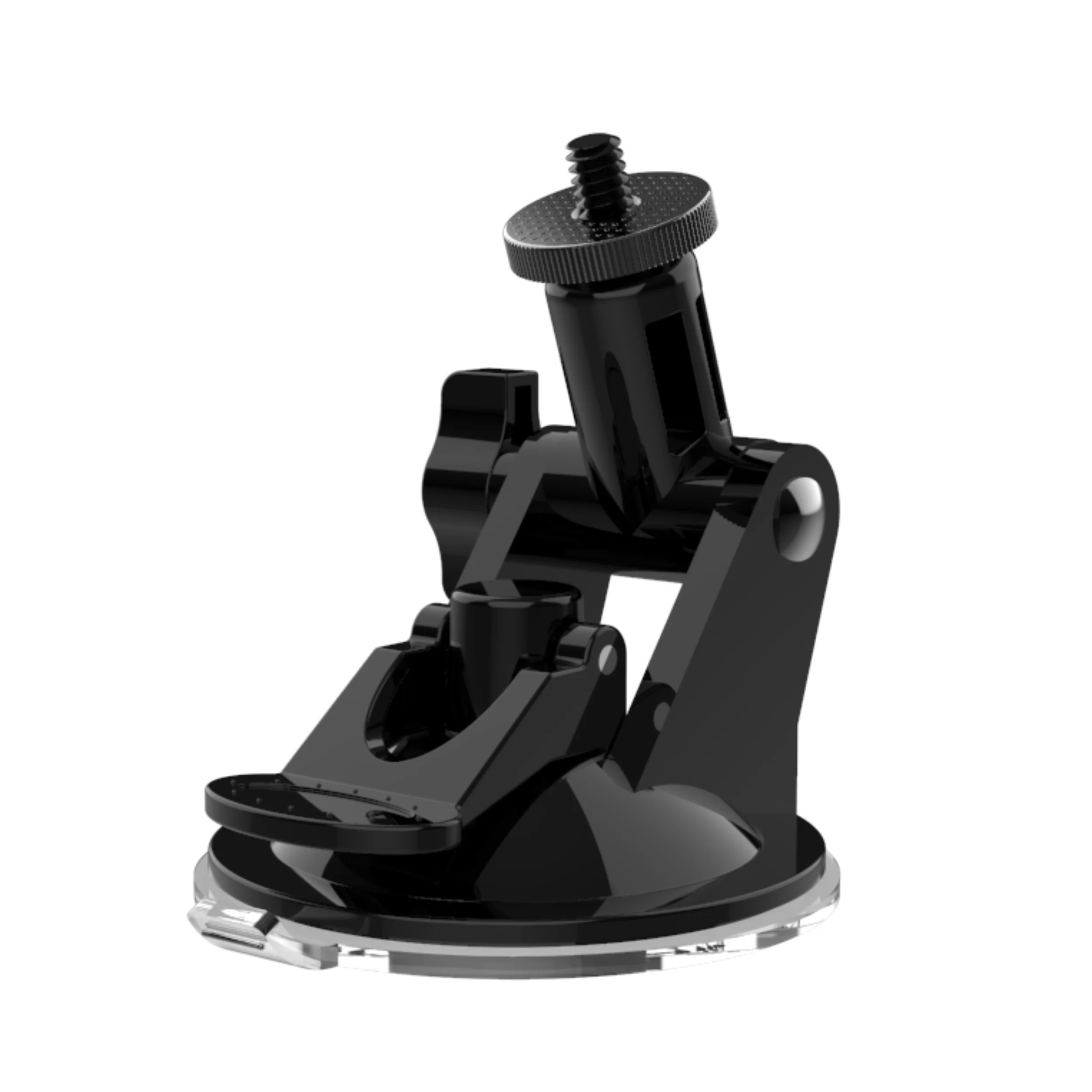 Universal Suction Cup Attachment with Adjustable Neck for Hands-Free Toy Use