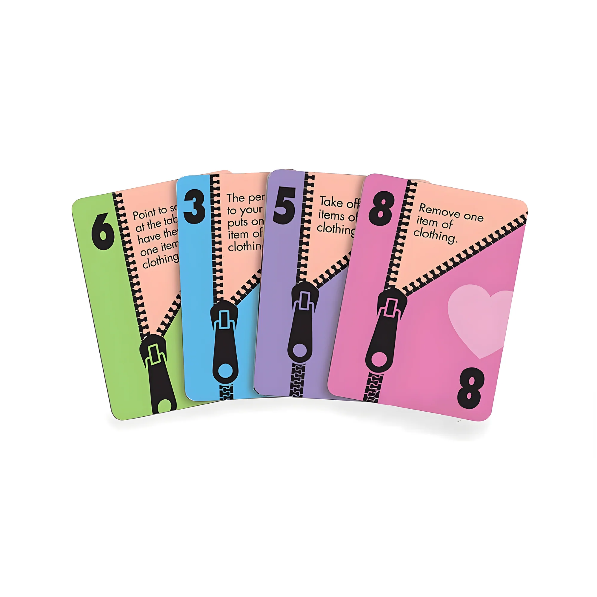 Let's Get Naked Card Game with 53 Strip-Style Playing Cards