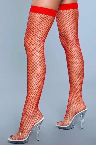 BeWicked Catch Me If You Can Micro Net Punk Rock Thigh Highs