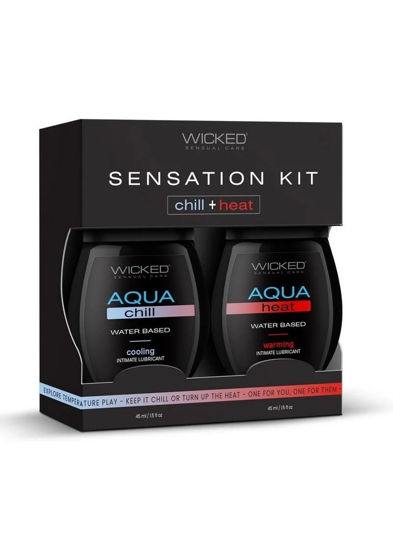 Wicked Sensual Aqua 冰热双效润滑液套装