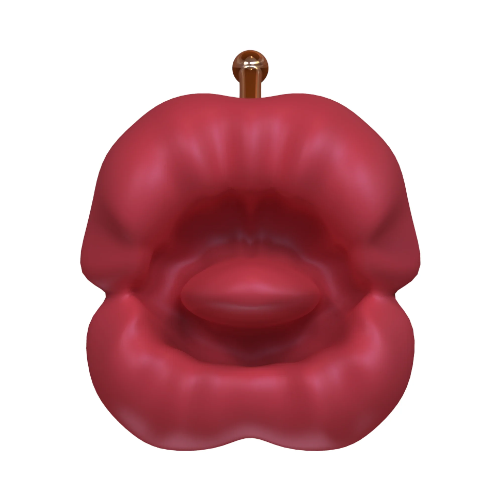 Flaming Red Lips Plus Clit-Licking Mouth & Pinpoint Vibe