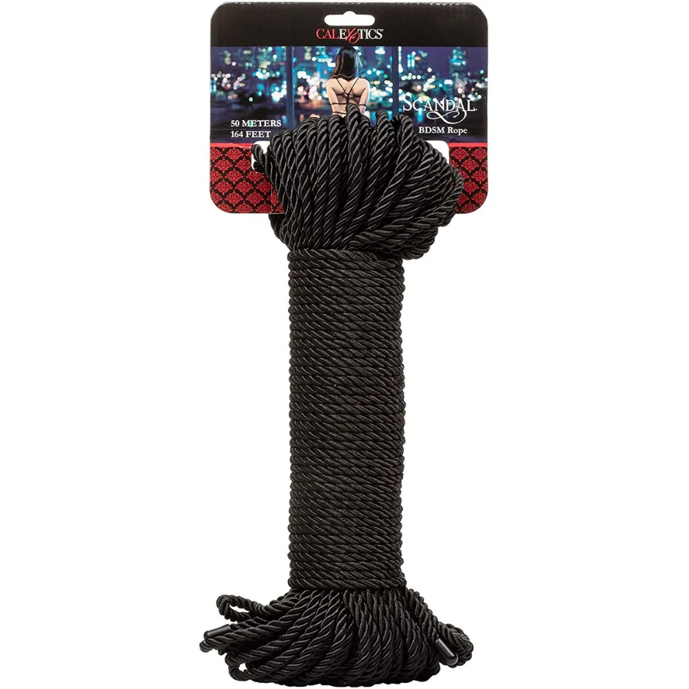 Scandal BDSM Rope in Two Sizes for Knot and Restraint Play