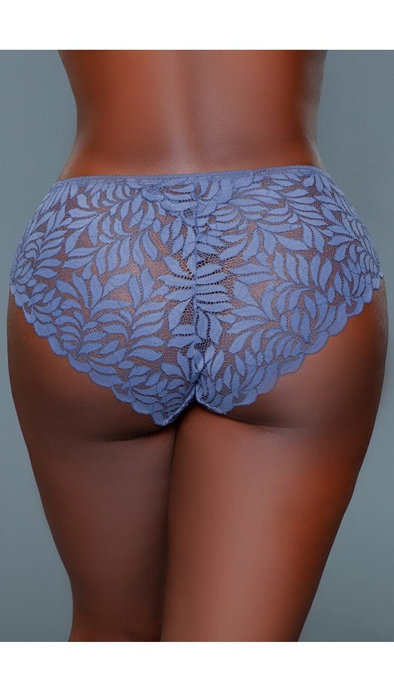 Livvy Lace Hipster Panty 3-Pack in Periwinkle, Pink and Light Pink