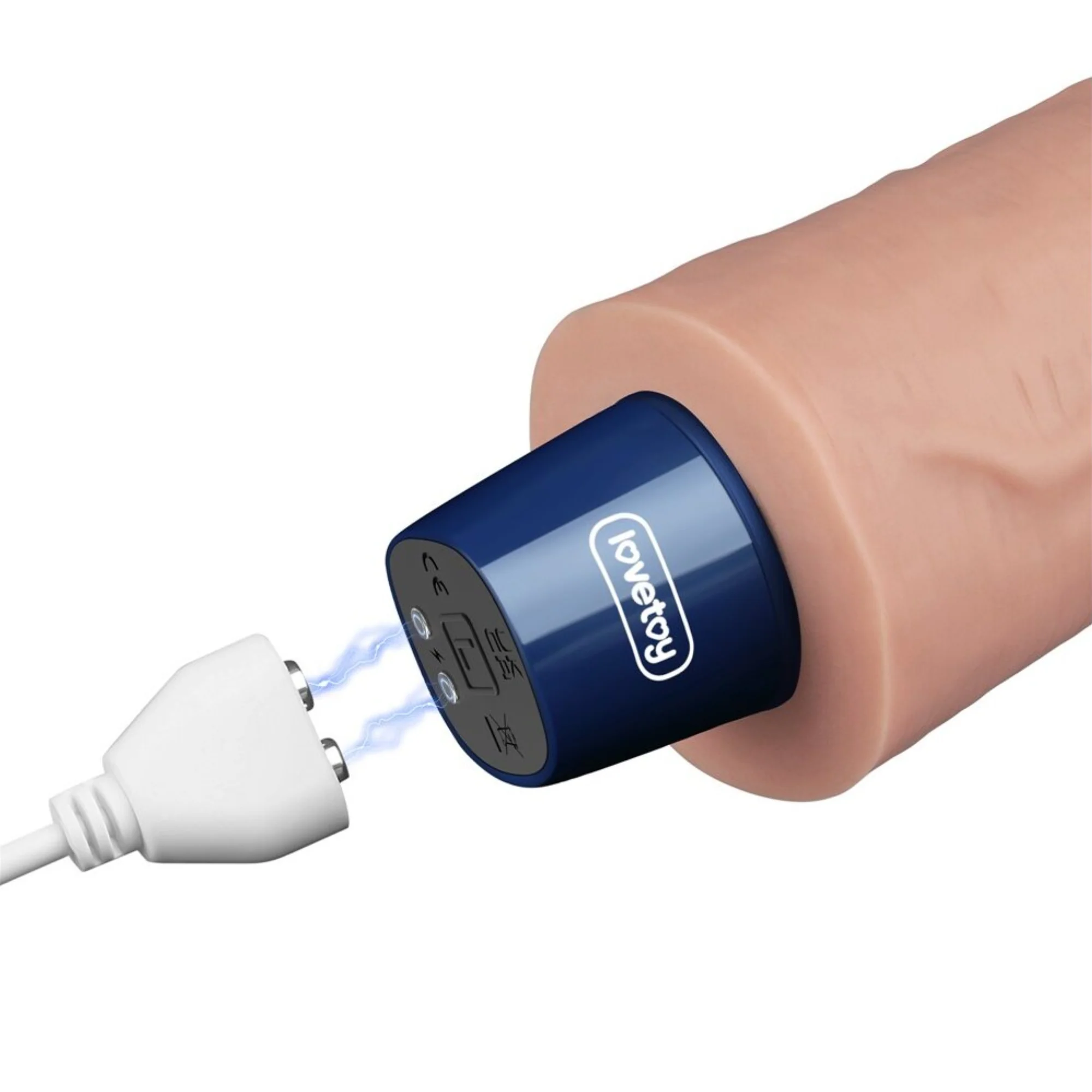 9.5" Realistic Waterproof Dildo Vibe - Feel This Girthy Shaft Fill You With Intense Vibrations!
