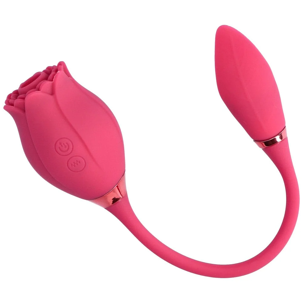 Dual-Action Fluttering Air Pulse Clit Stimulator for Solo and Partner Play
