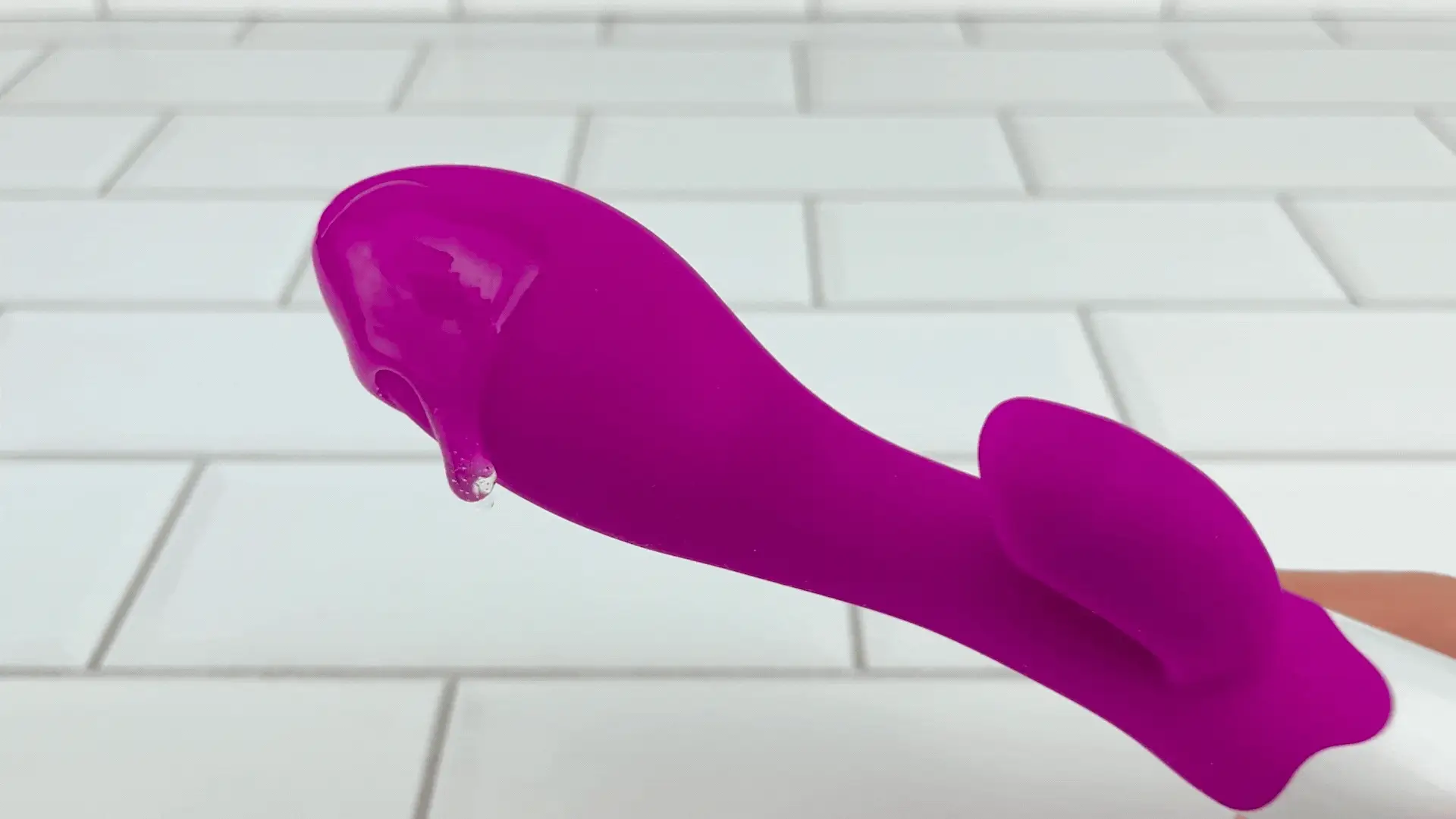 Dual Action Vibrator with Two Motors for Clit and G-Spot
