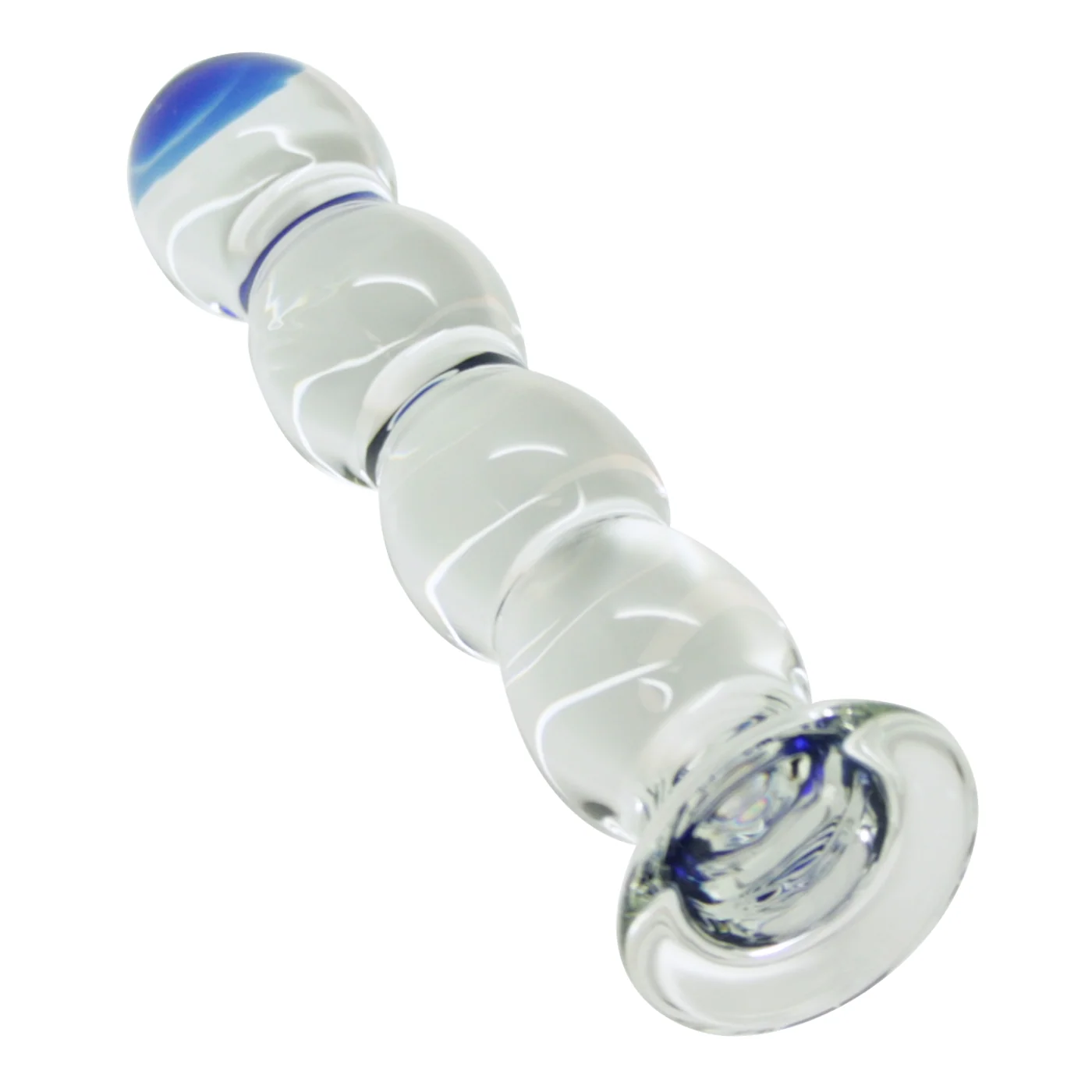 Beaded Glass Dildo for G-Spot or P-Spot Stimulation