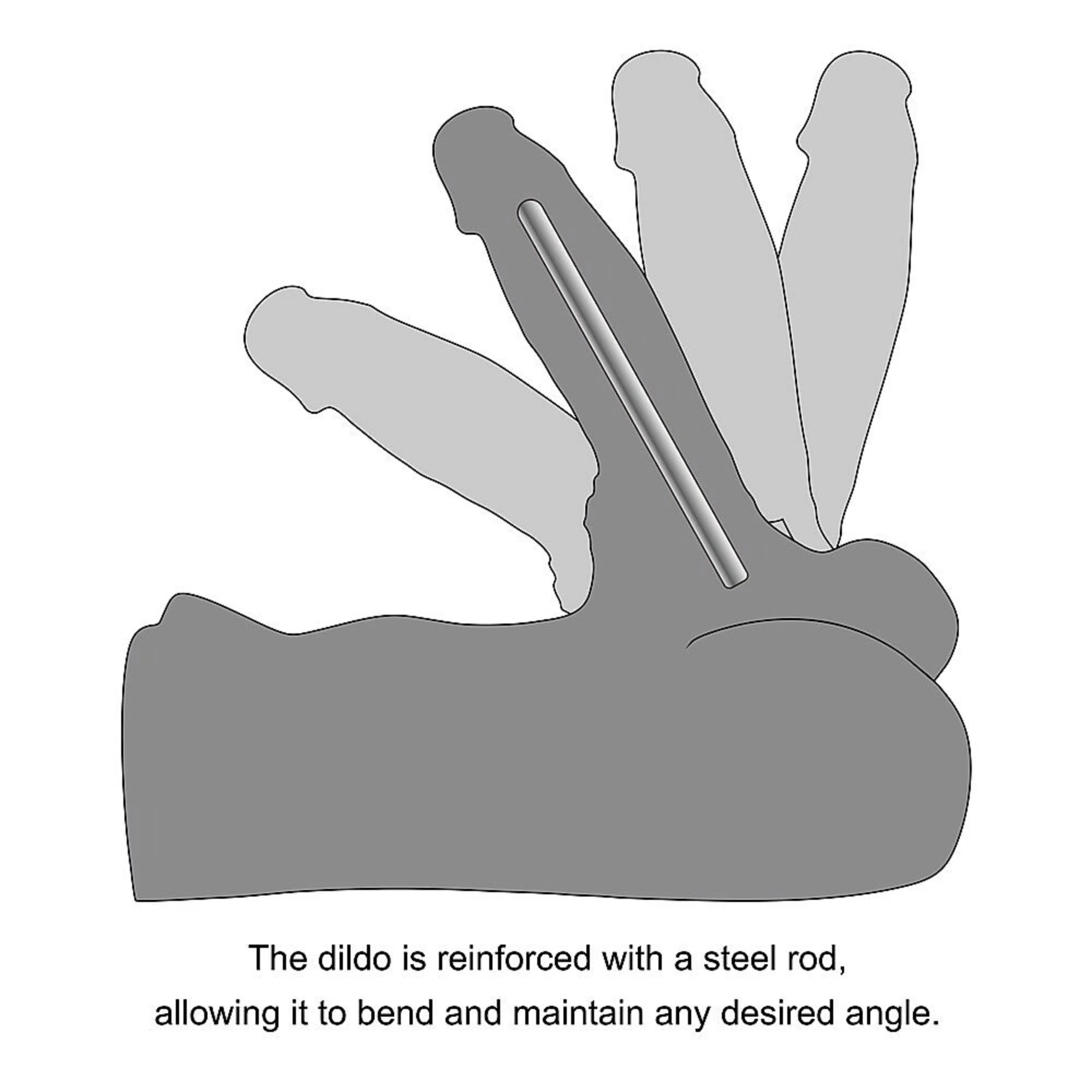 Male Torso Masturbator with Rideable Cock & Textured Ass - Perfect For Both Men & Women!