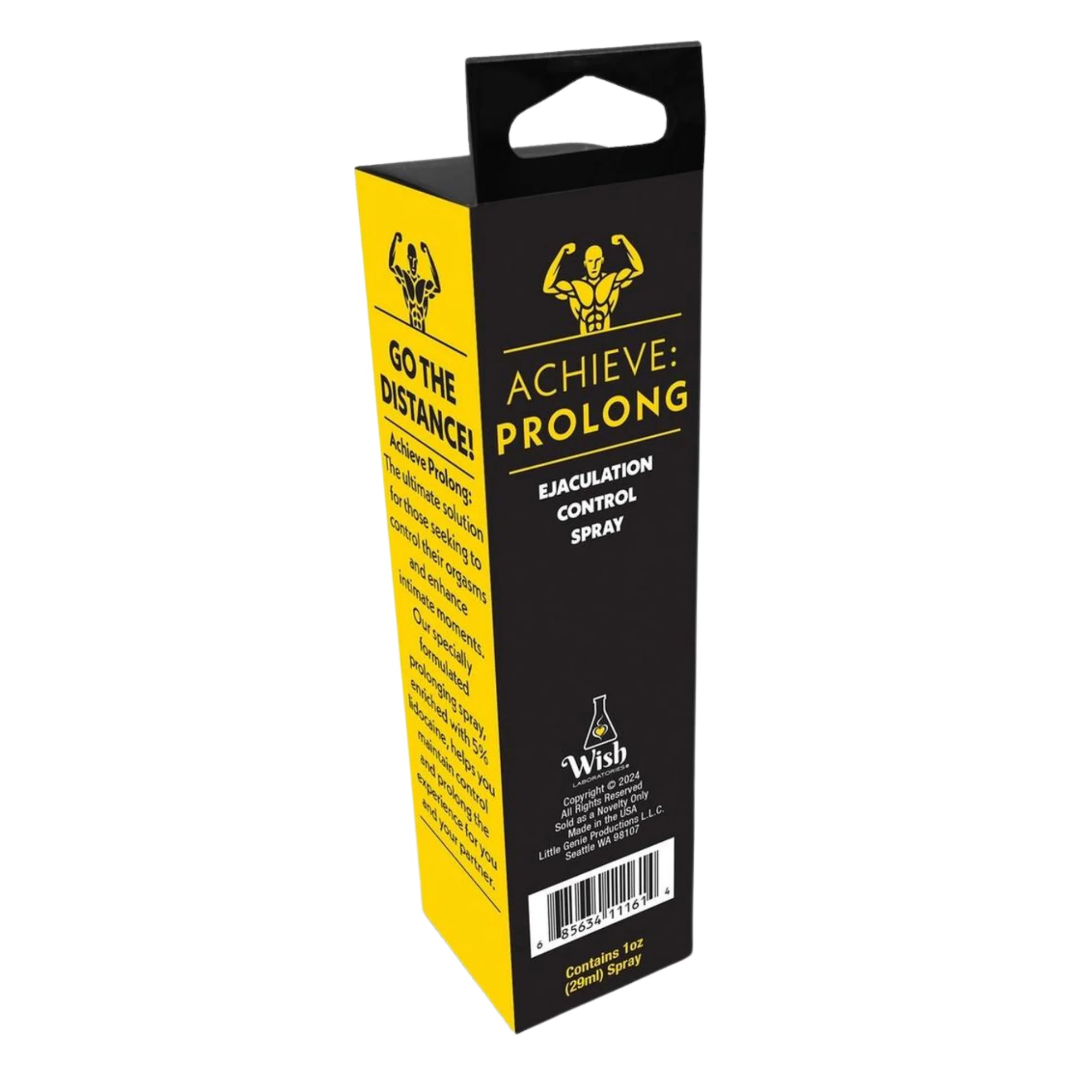 Achieve Prolong Lidocaine Delay Spray for Longer Lasting Pleasure