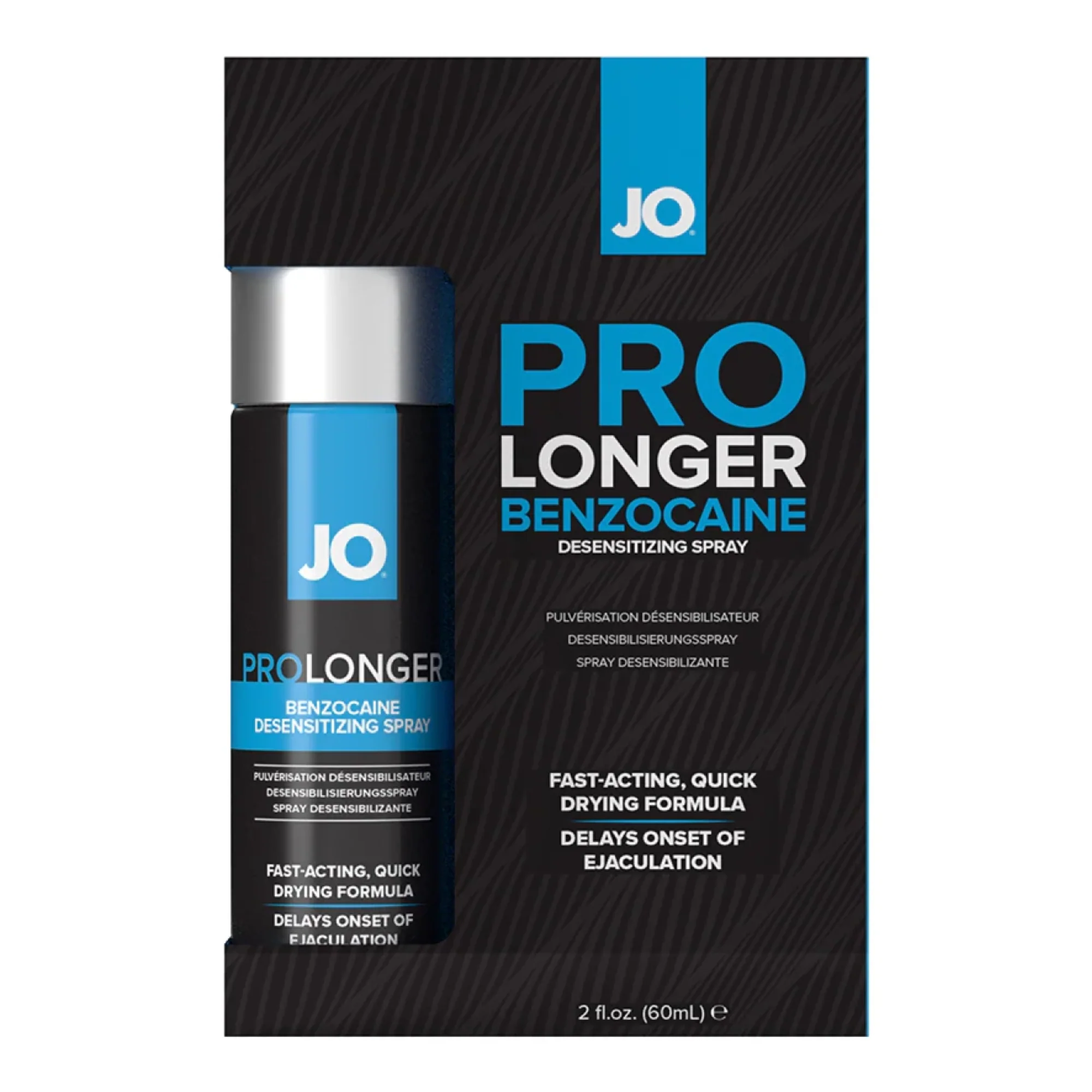 JO Prolonger 男士苯佐卡因延时喷剂 2oz