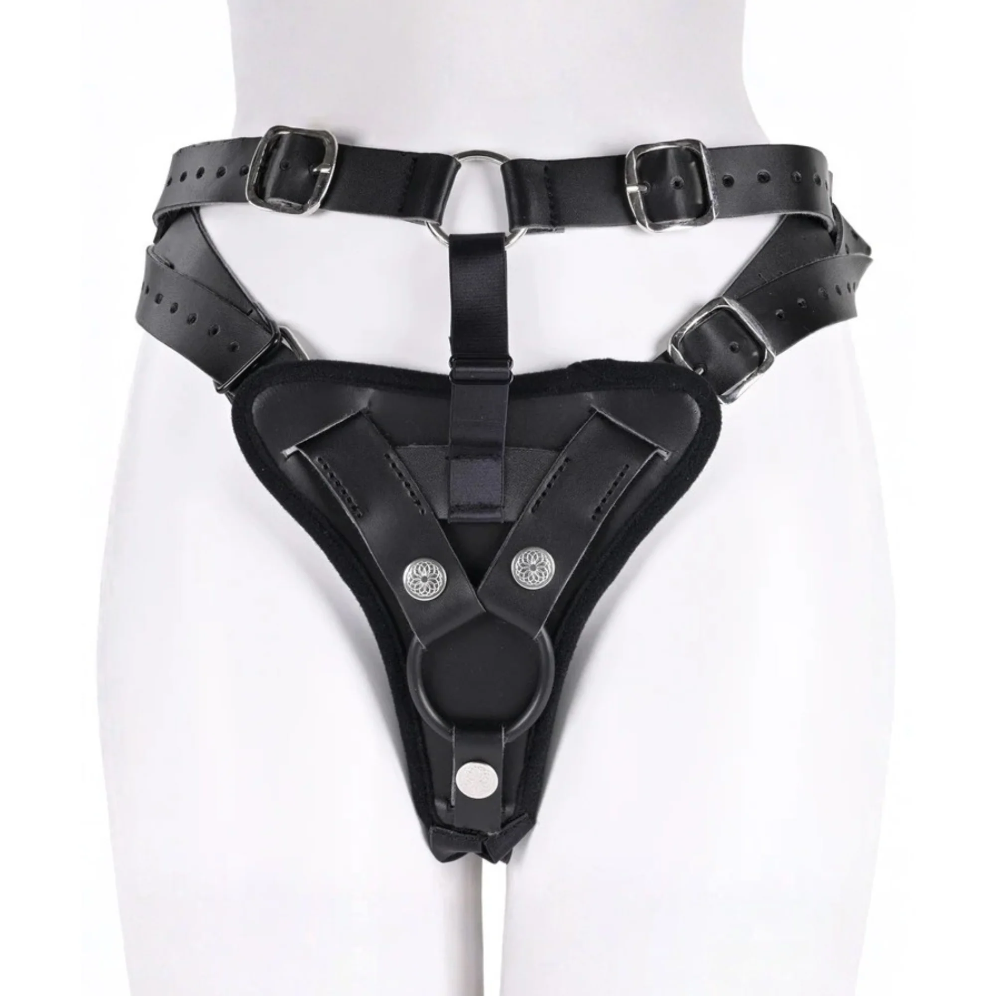 Sportsheets Aurora High Waisted Strap-On Harness for Couples Play