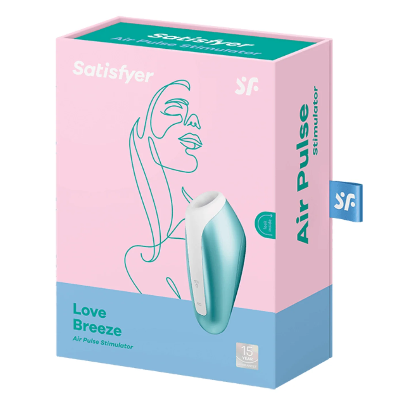 Satisfyer Love Breeze 阴蒂刺激器 气流脉冲压力波