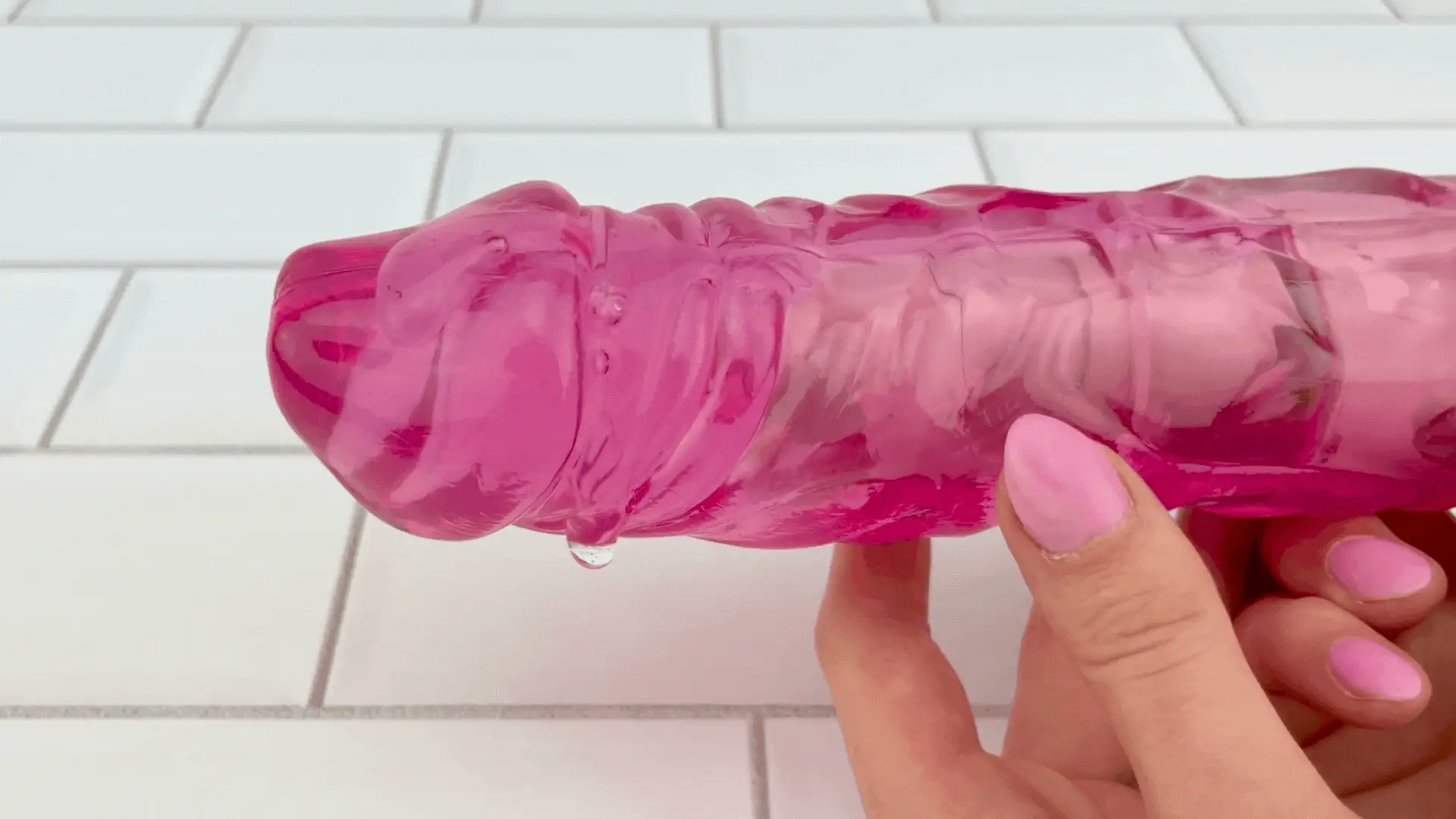 X-Tra Thick Vibrating Dildo Over 2 Inches Thick Realistic Vibe