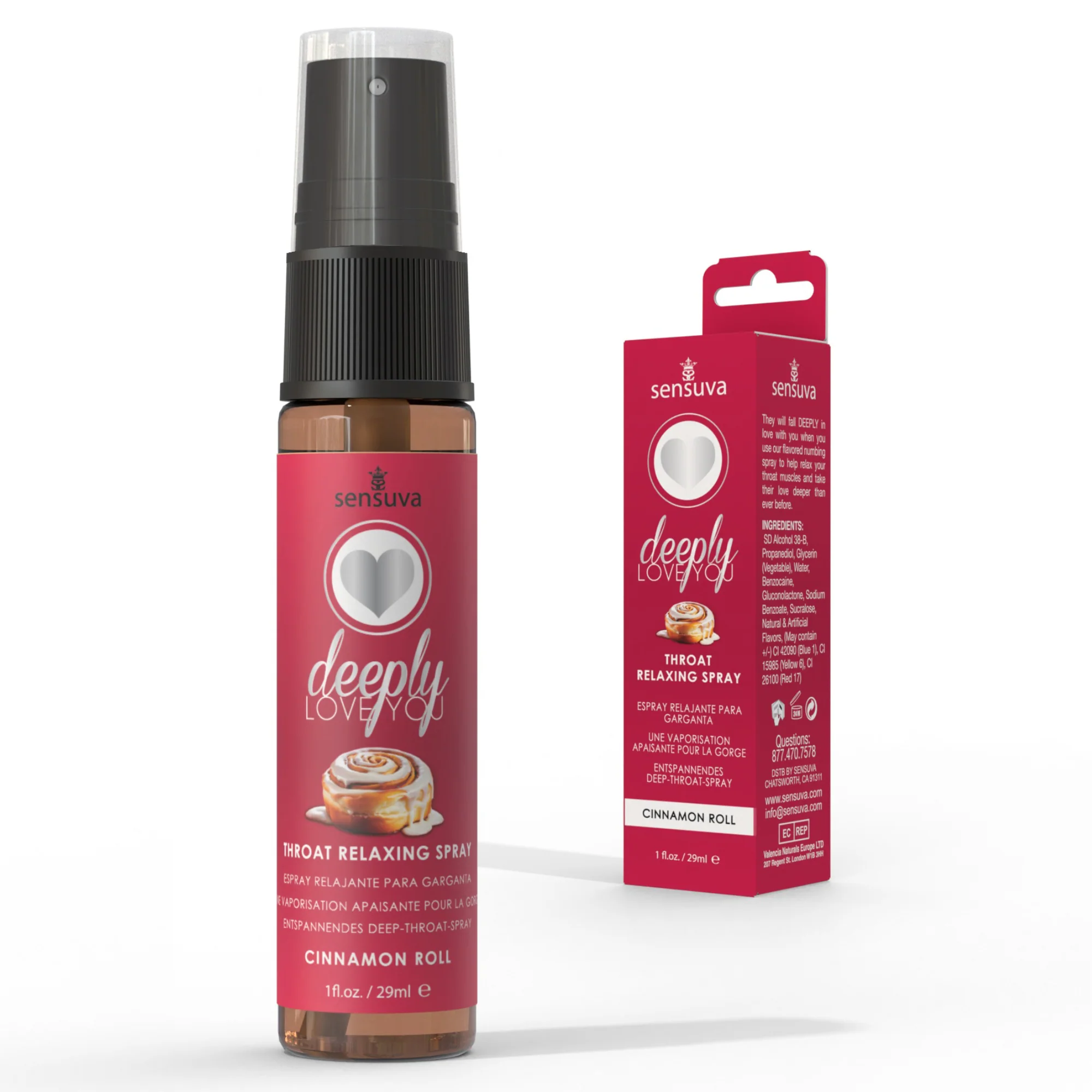 Deeply Love You Throat Relaxing Spray 1oz