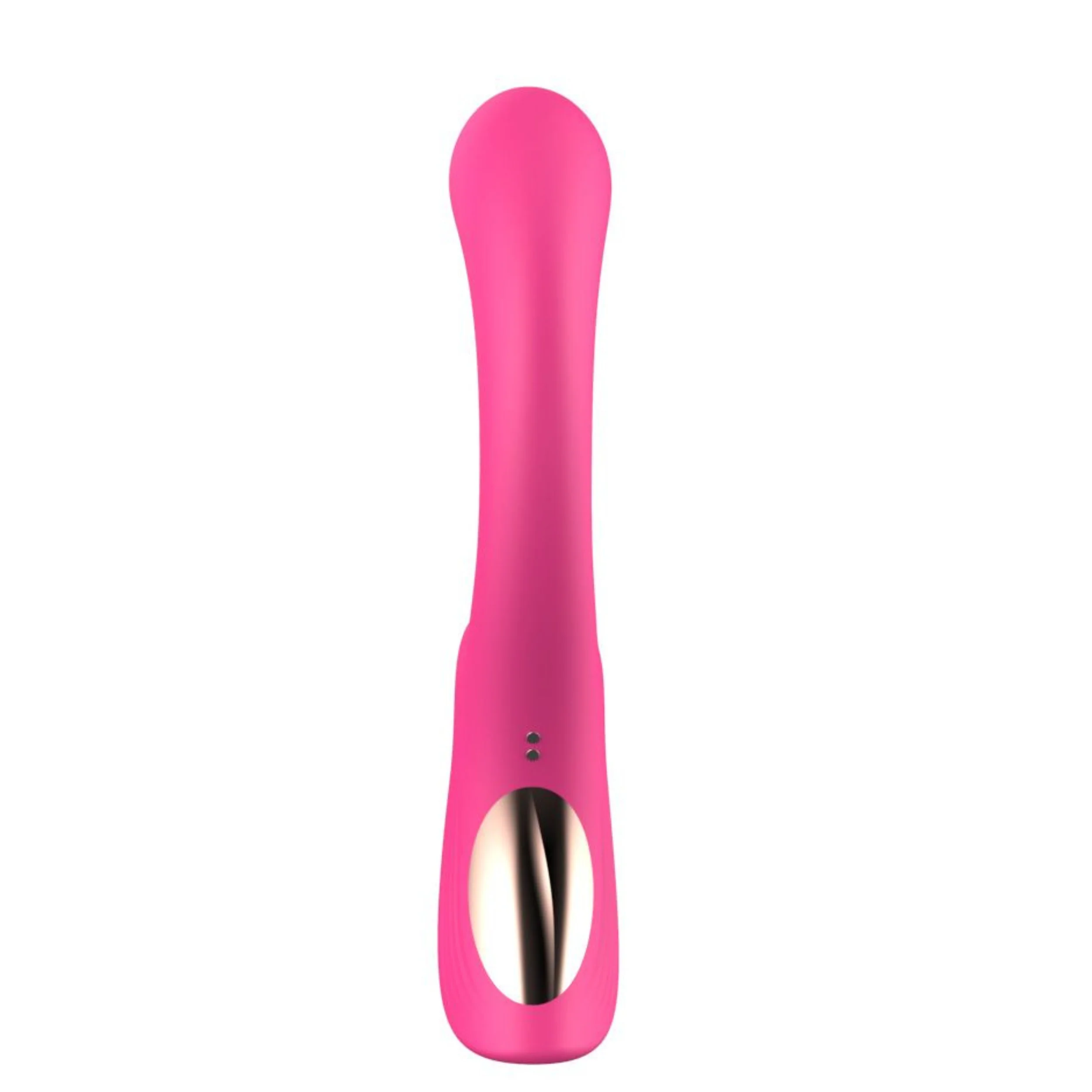 Double O Dual Action Silicone G-Spot Vibe and Clit Licker - 360 Tongue Licking Rotation!