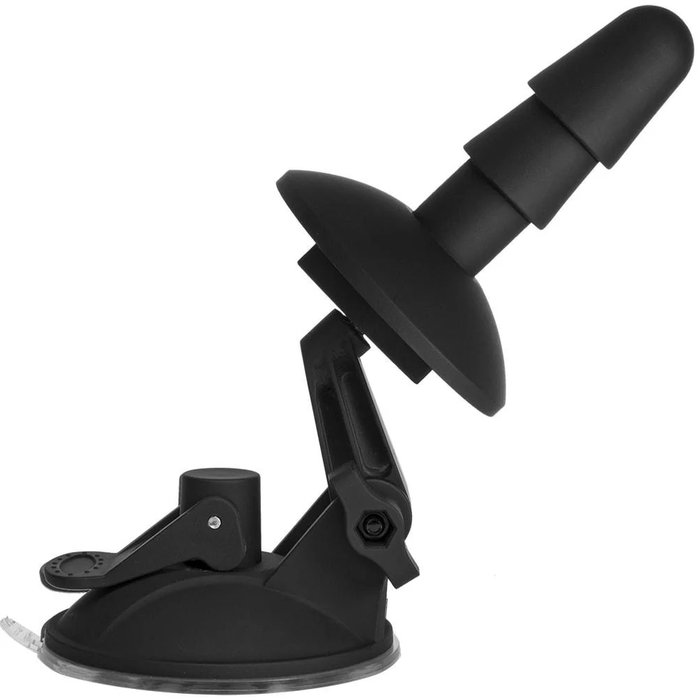 Vac-U-Lock 吸盘配件，实现免提假阳具玩法