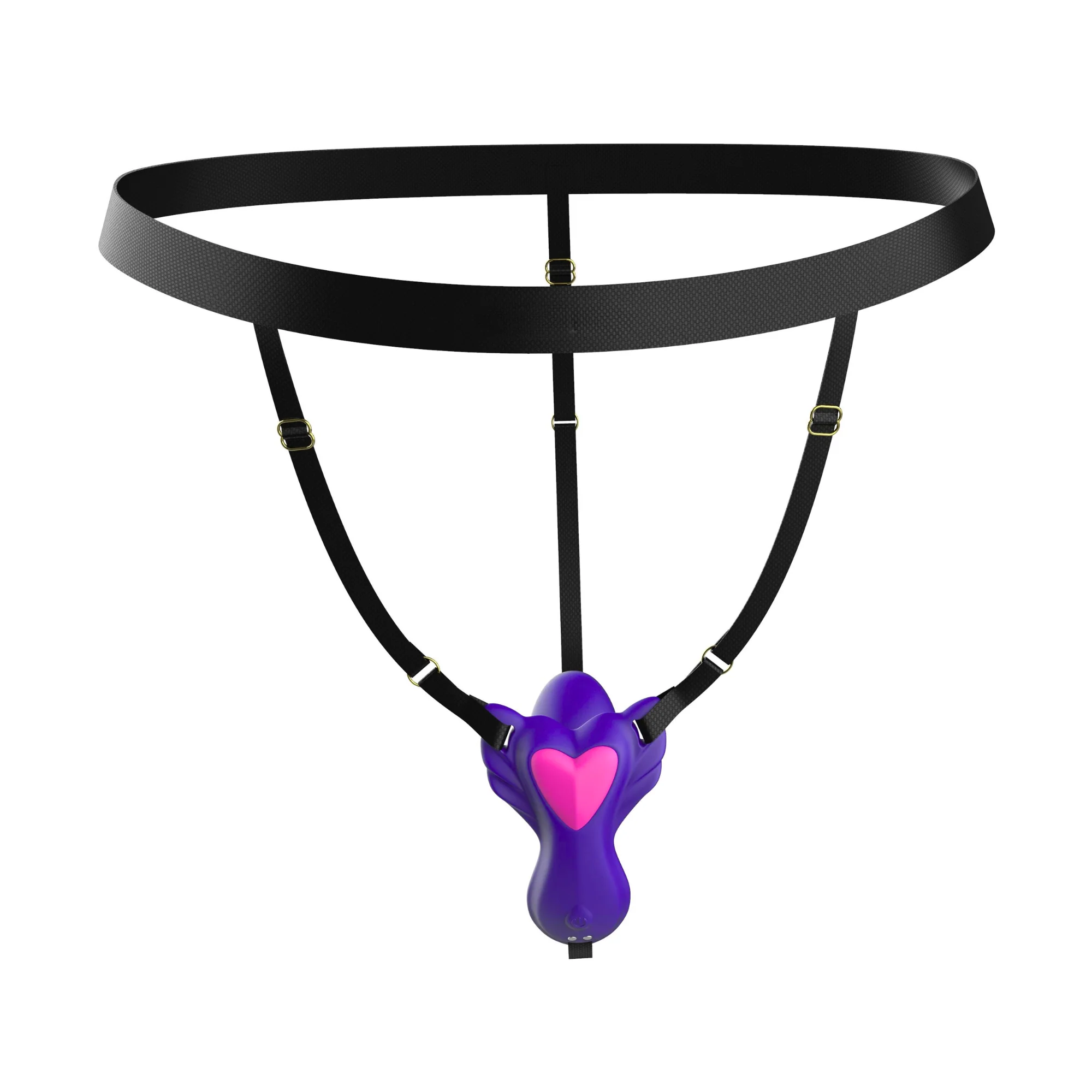 Undercover Lover - App-Controlled G-Spot & Clit Vibrator with Harness