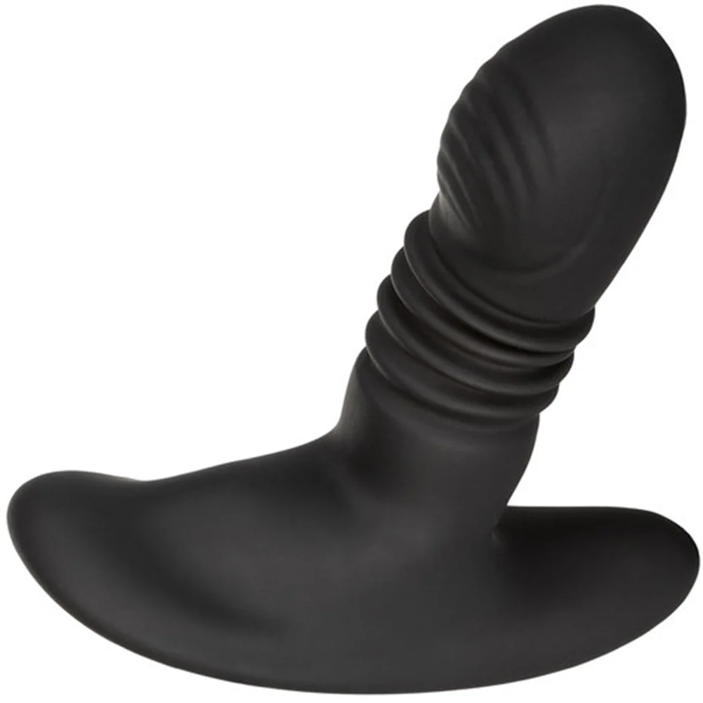 Silicone Thrusting and Rotating Anal Probe for Prostate Stimulation