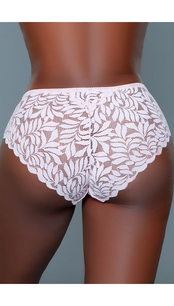 Livvy Lace Hipster Panty 3-Pack in Periwinkle, Pink and Light Pink