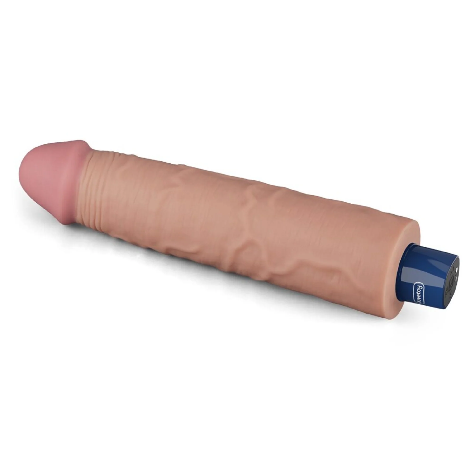 9.5" Realistic Waterproof Dildo Vibe - Feel This Girthy Shaft Fill You With Intense Vibrations!