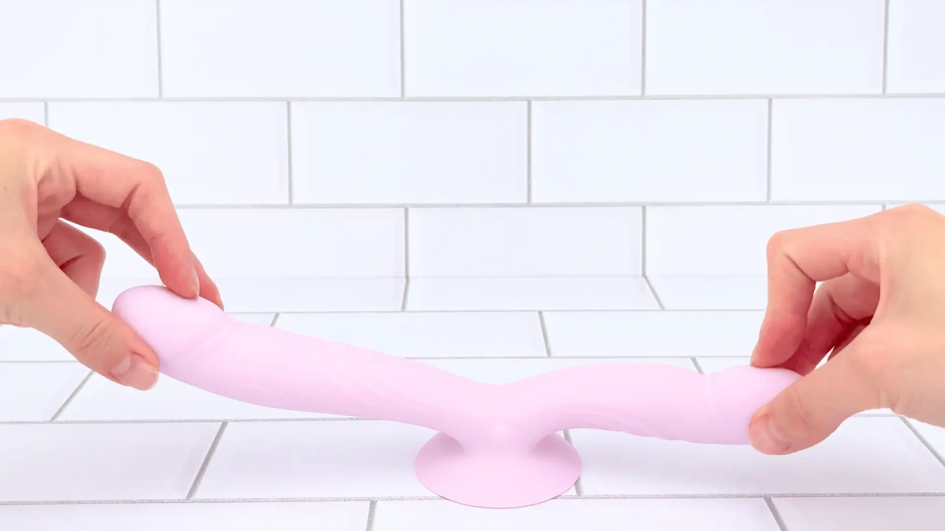 Suction-cup Double Penetration Vibrator - Dual Vibrating Shafts Offer Hands-Free Pleasure!
