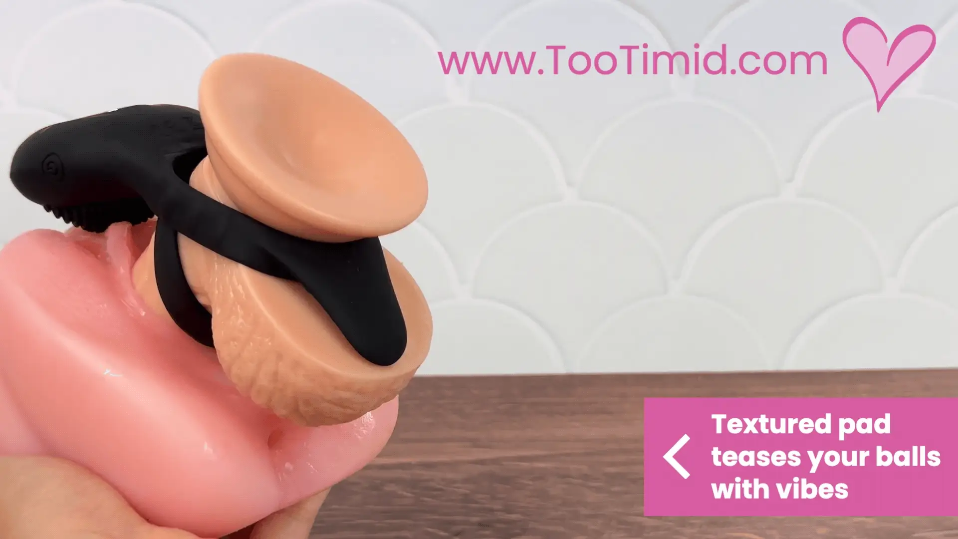Wireless Clit Tickling Couples Dual Cock Ring Erection Enhancer