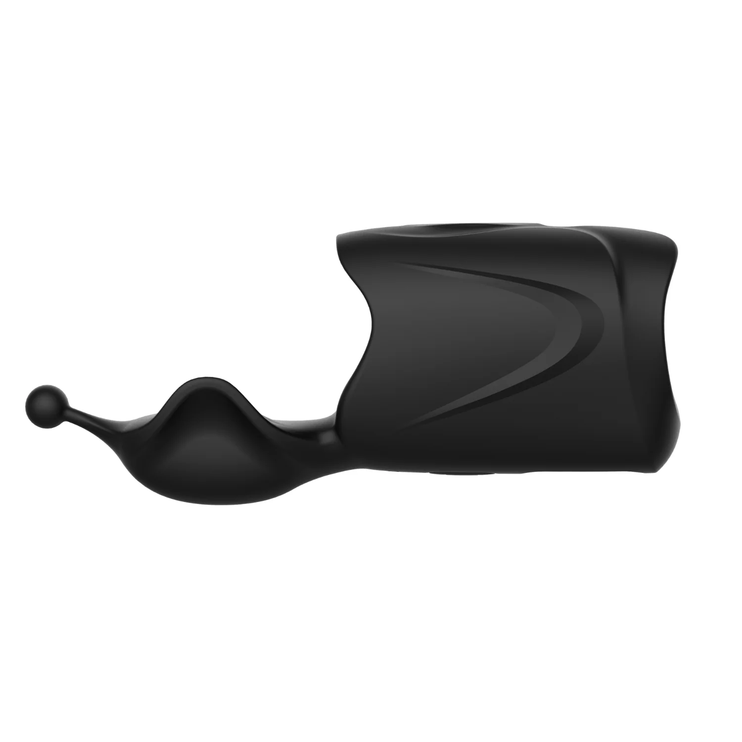 Heated Vibrating Penis Tip F-Spot Massager for Solo and Couples Play