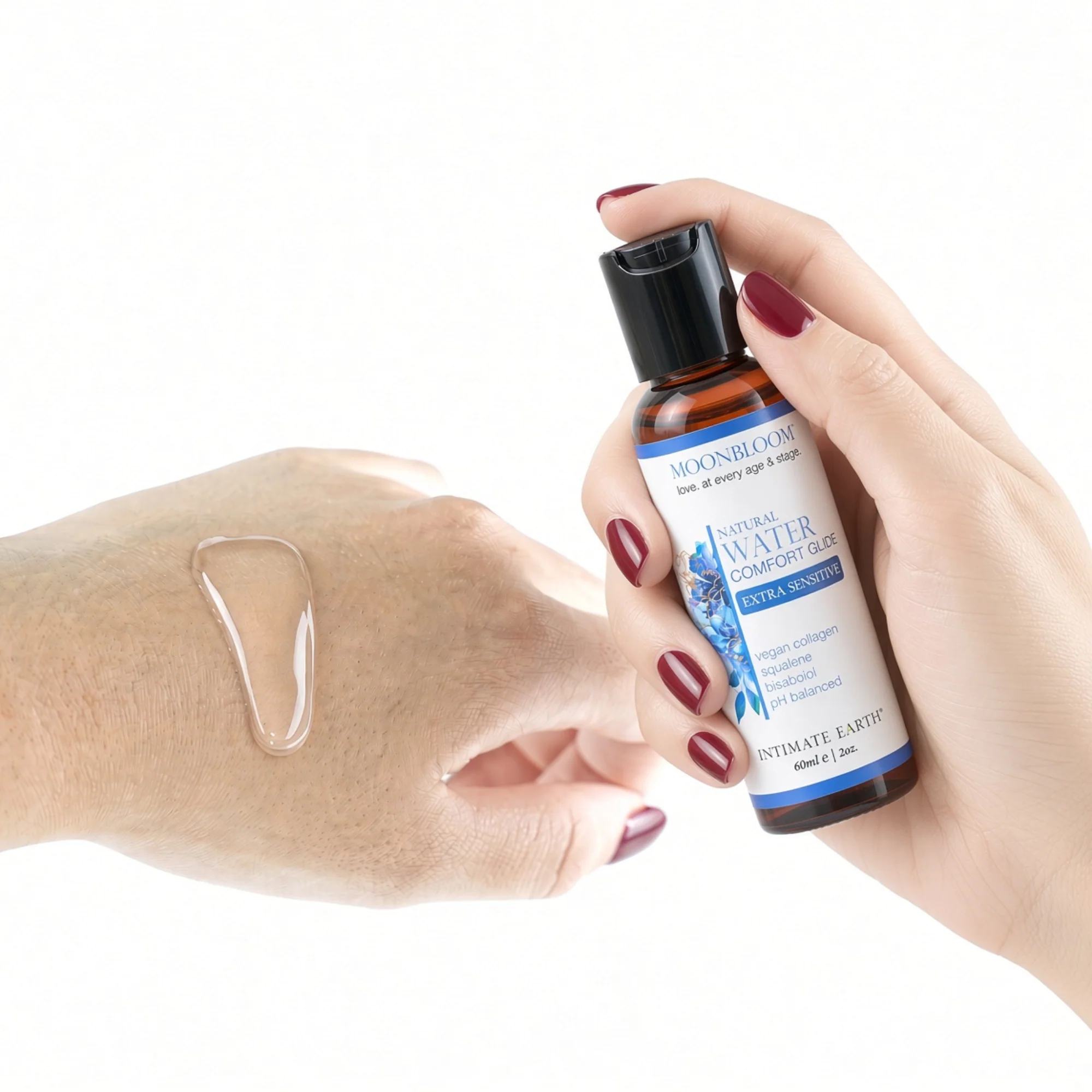 Moonbloom Extra Sensitive Water-Based Lubricant for Menopause and Sensitive Skin 2oz