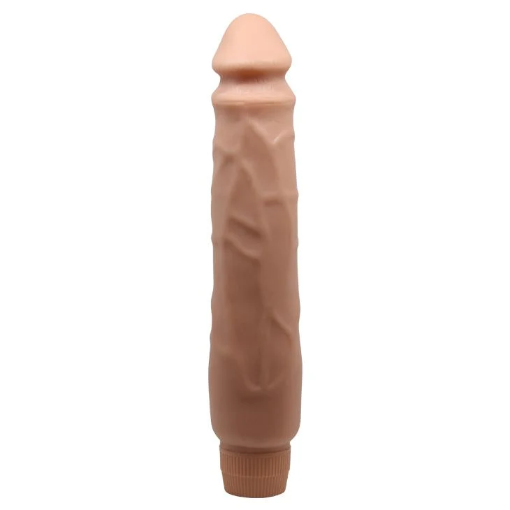 Extra-Long Veined Realistic Feel Vibrating Dildo with Multi-Speed Dial