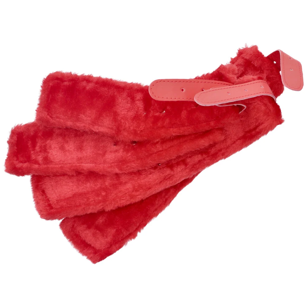 Hog Tie Restraint Set With Faux Fur Lined Cuffs