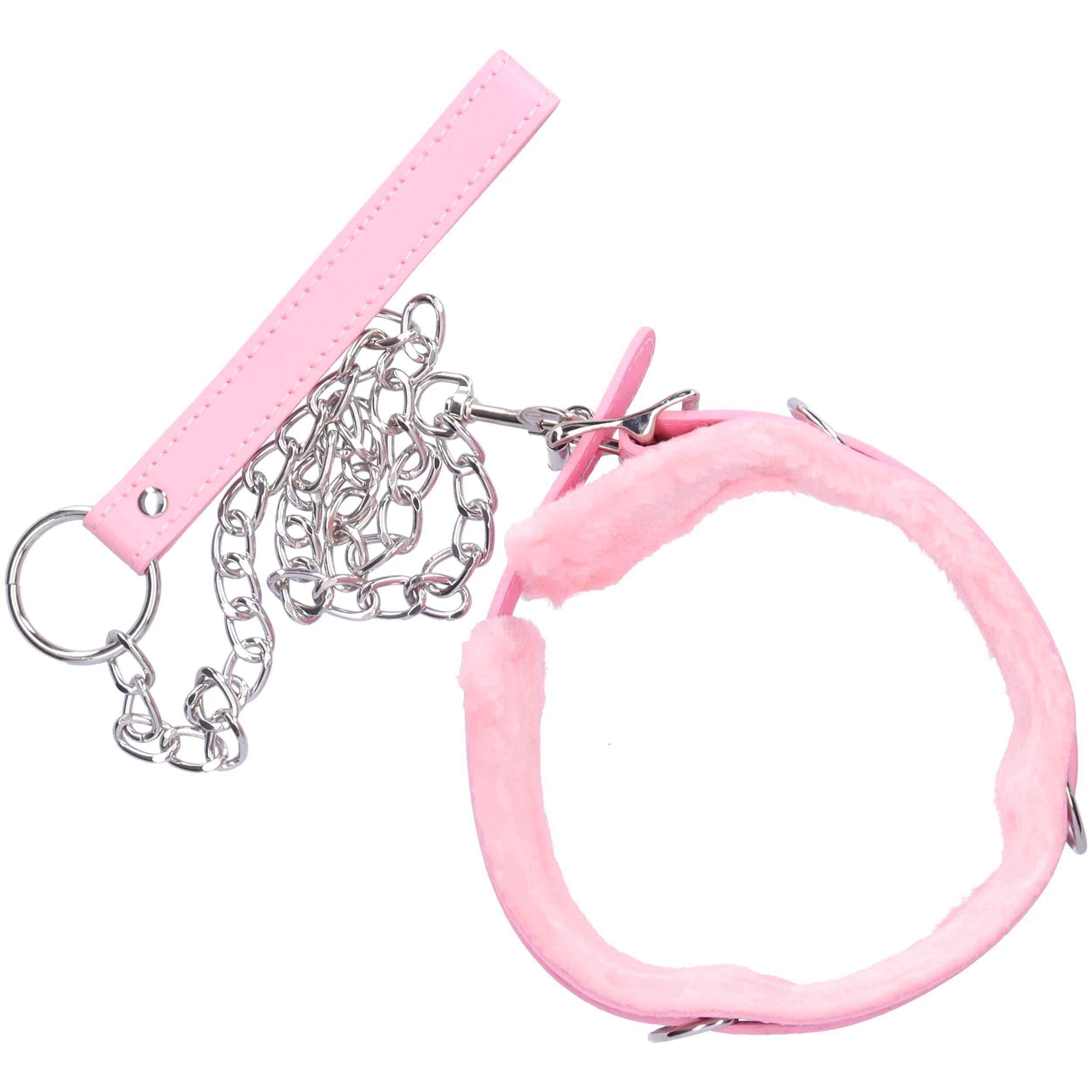 Fetish Bondage Collar and Leash Set for Roleplay