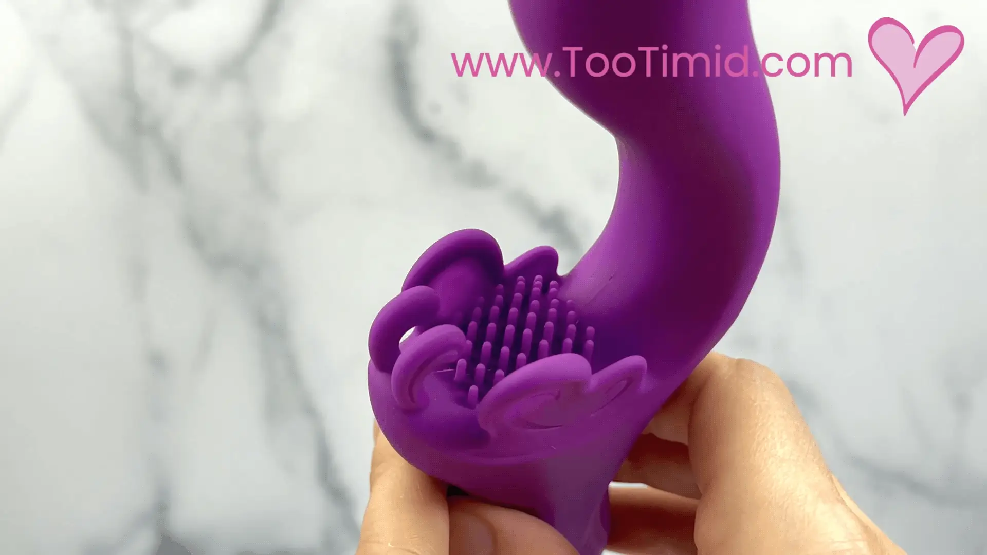 Fluttering Bliss Silicone Dual Action Butterfly Vibrator Waterproof Vibe