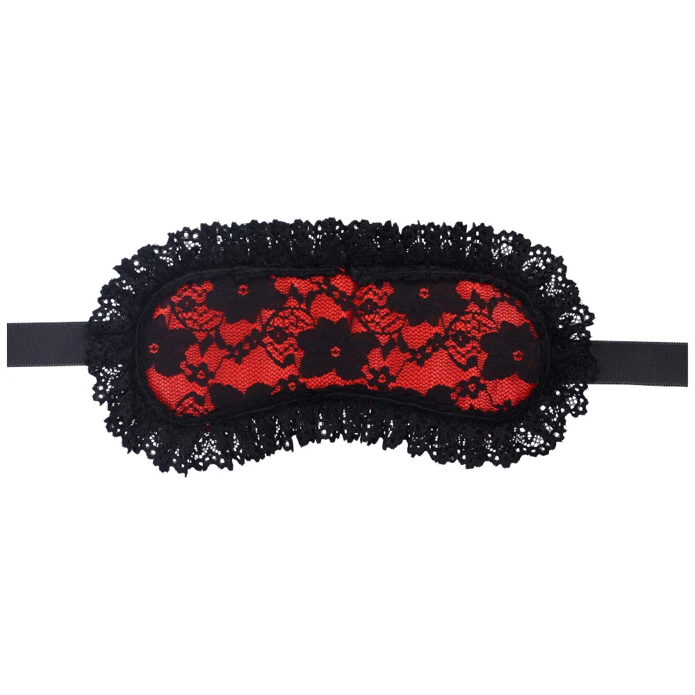 Silky Lace Blindfold for Sensory Deprivation Play