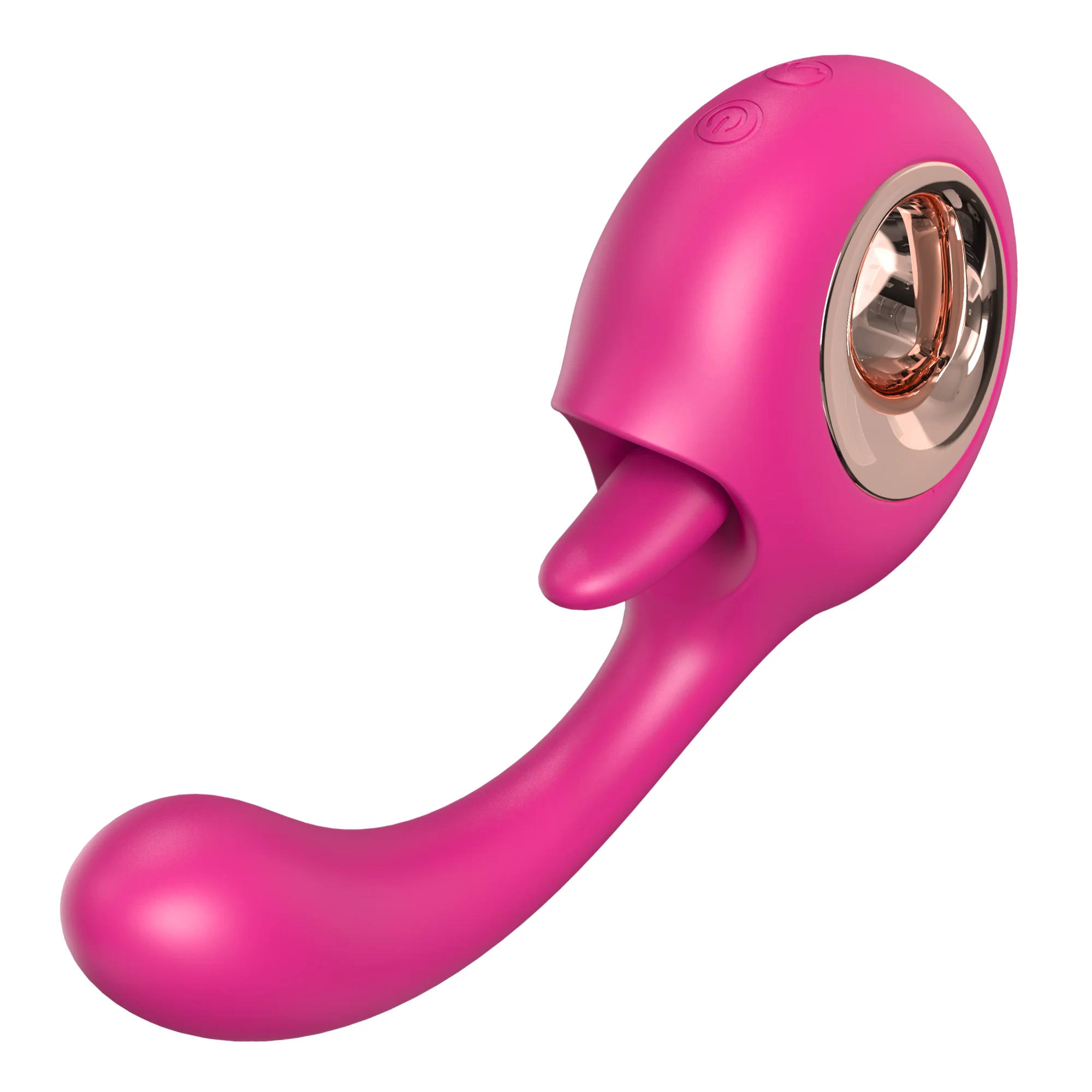 Flutter-Gasm Tongue Licking and G-Spot Dual Action Vibe for Blended Orgasms