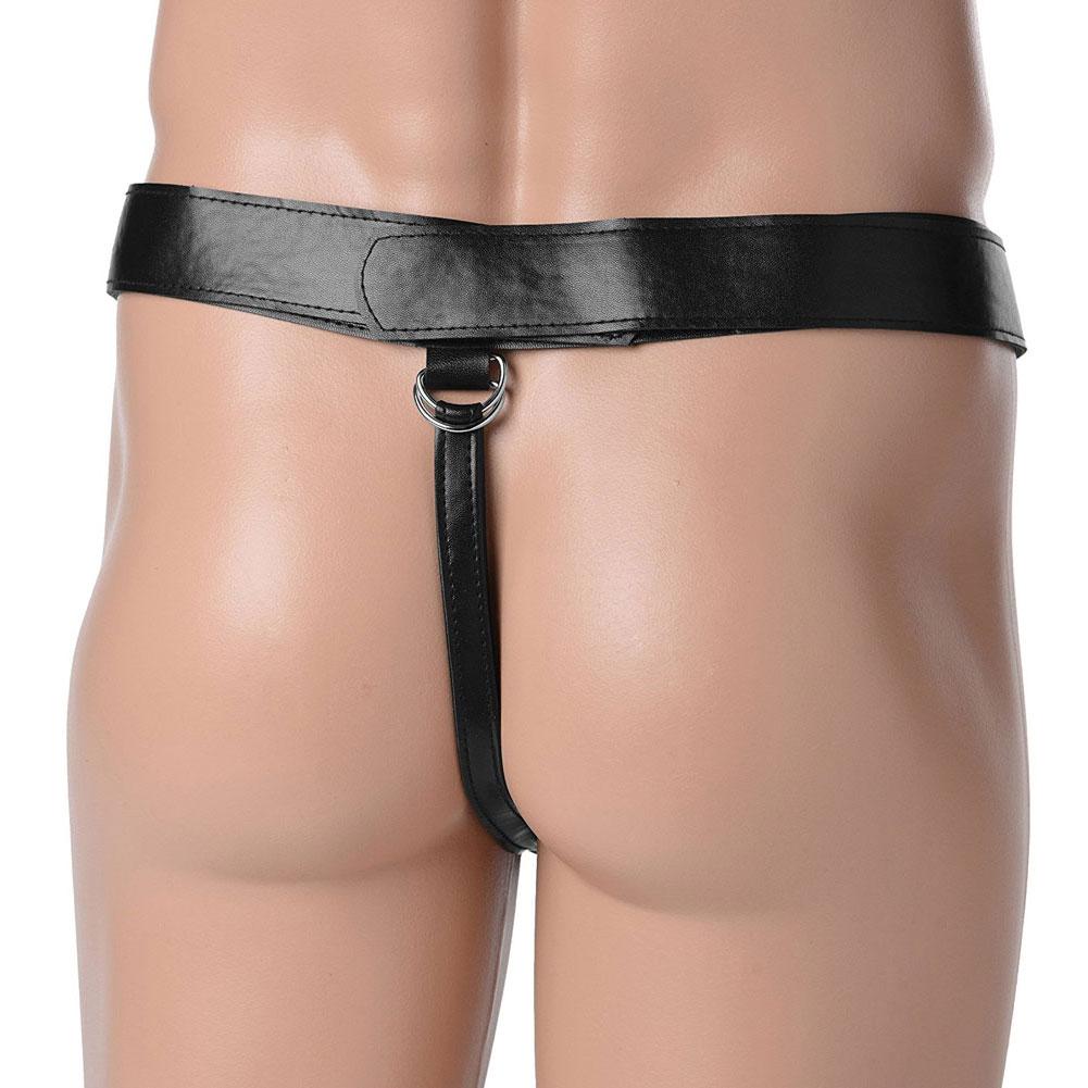 XR Brands Infiltrator 10 Inch Hollow Strap-On Dildo with Harness