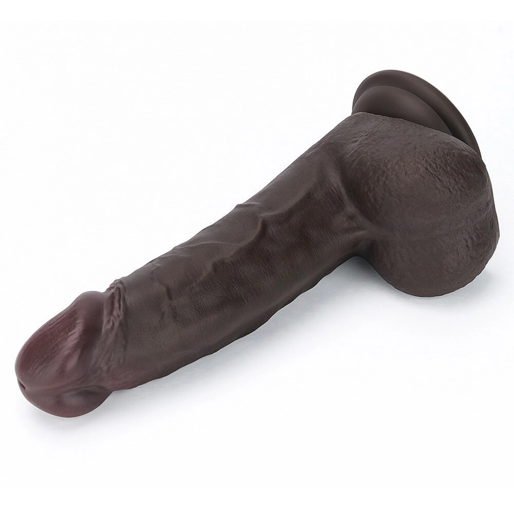 8" Sliding Skin Pro II Dual Density Silicone Dildo - Vibrating Option Available