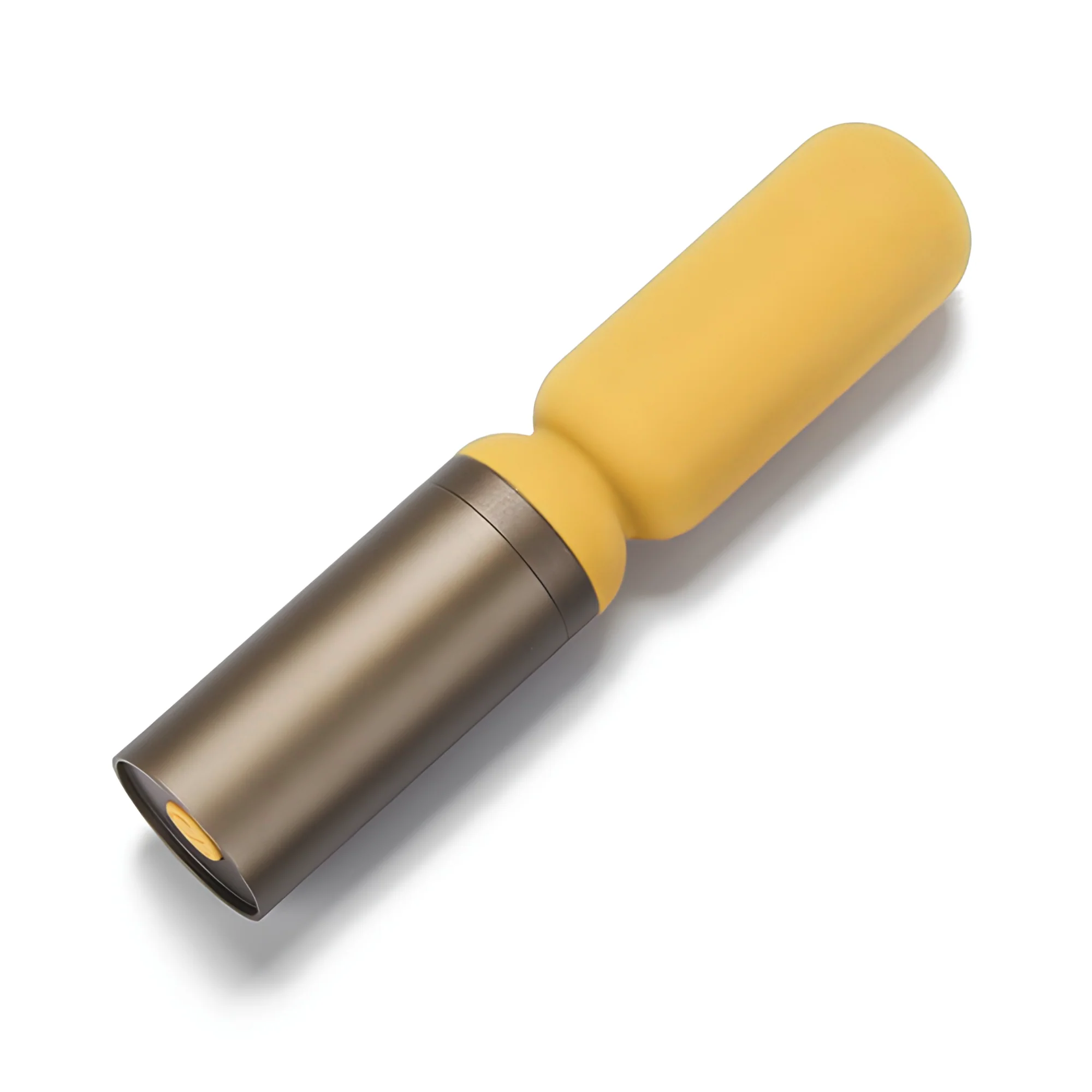 Luxury Slim Wand Vibrator with Broad Velvety Tip for Labia Coverage