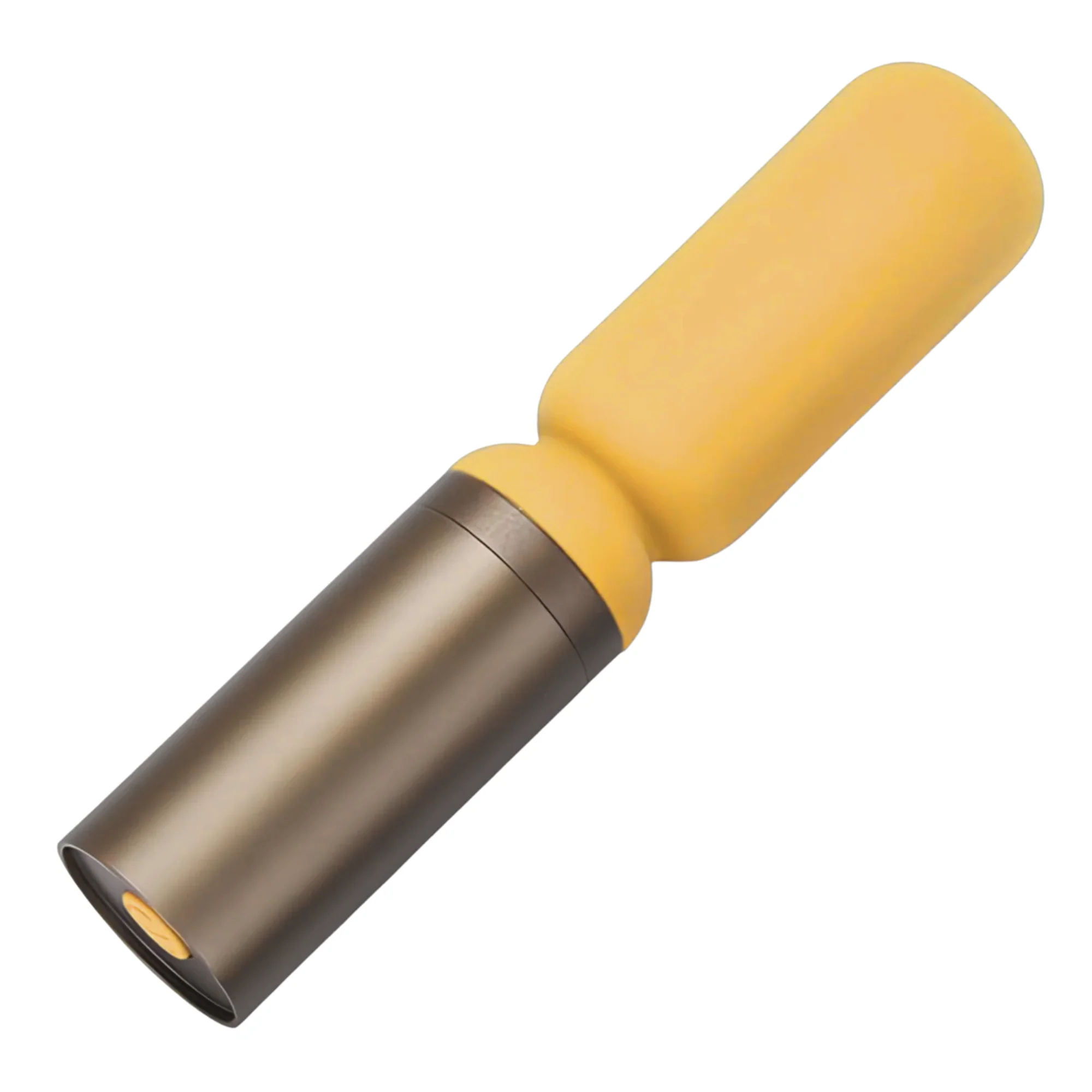 Luxury Slim Wand Vibrator with Broad Velvety Tip for Labia Coverage