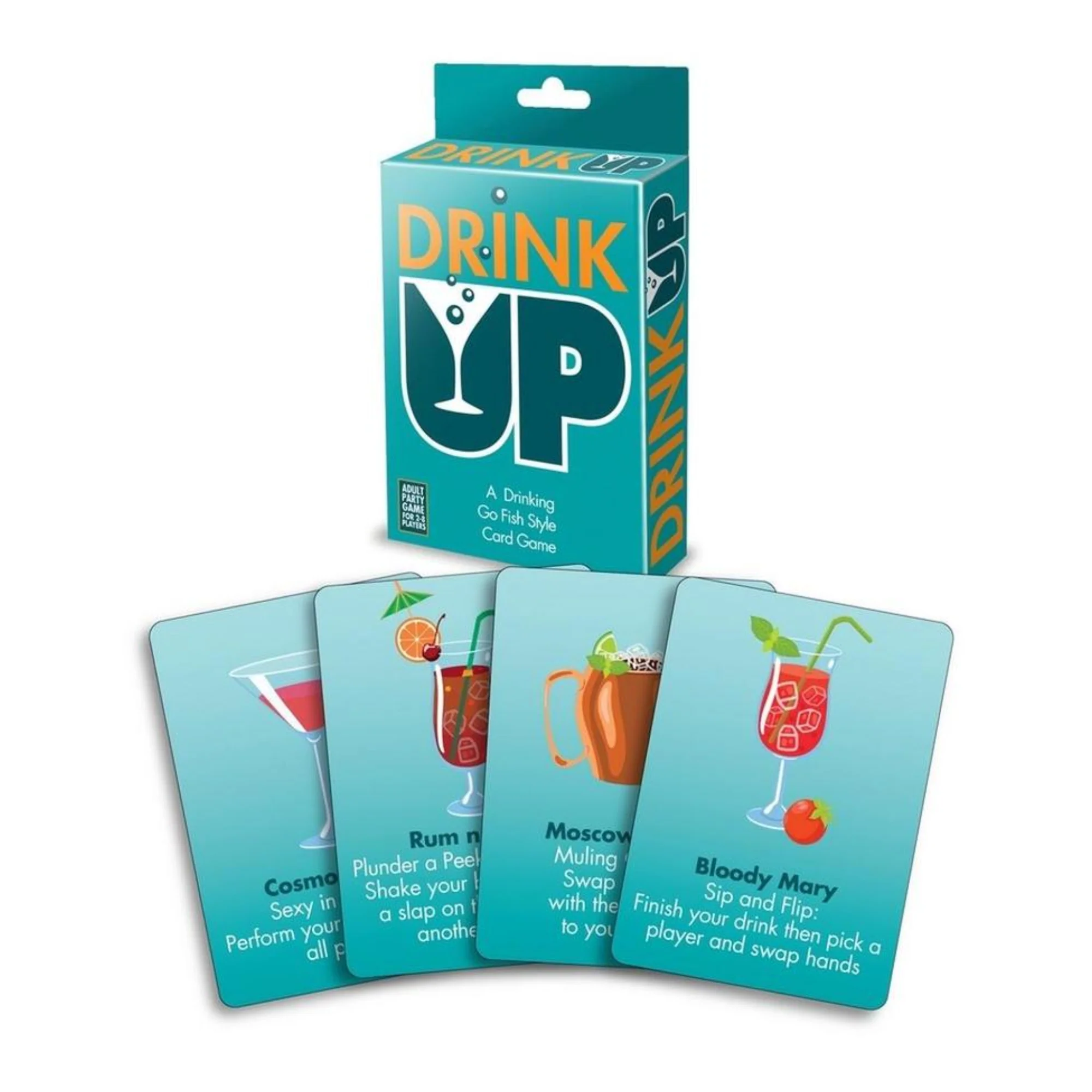 Drink Up 纸牌游戏，Go Fish 风格成人饮酒游戏