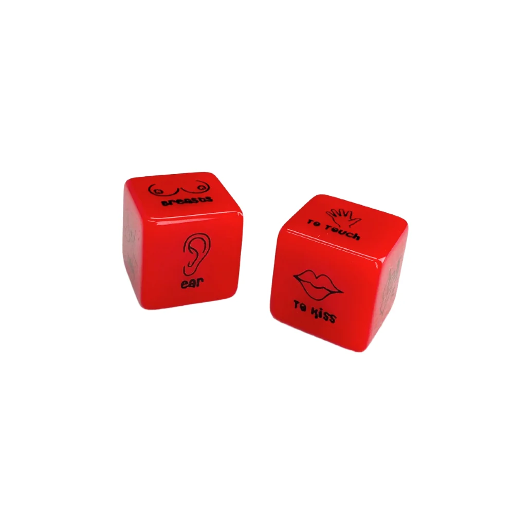 Kinky Foreplay Dice Game with Two Dice for Couples