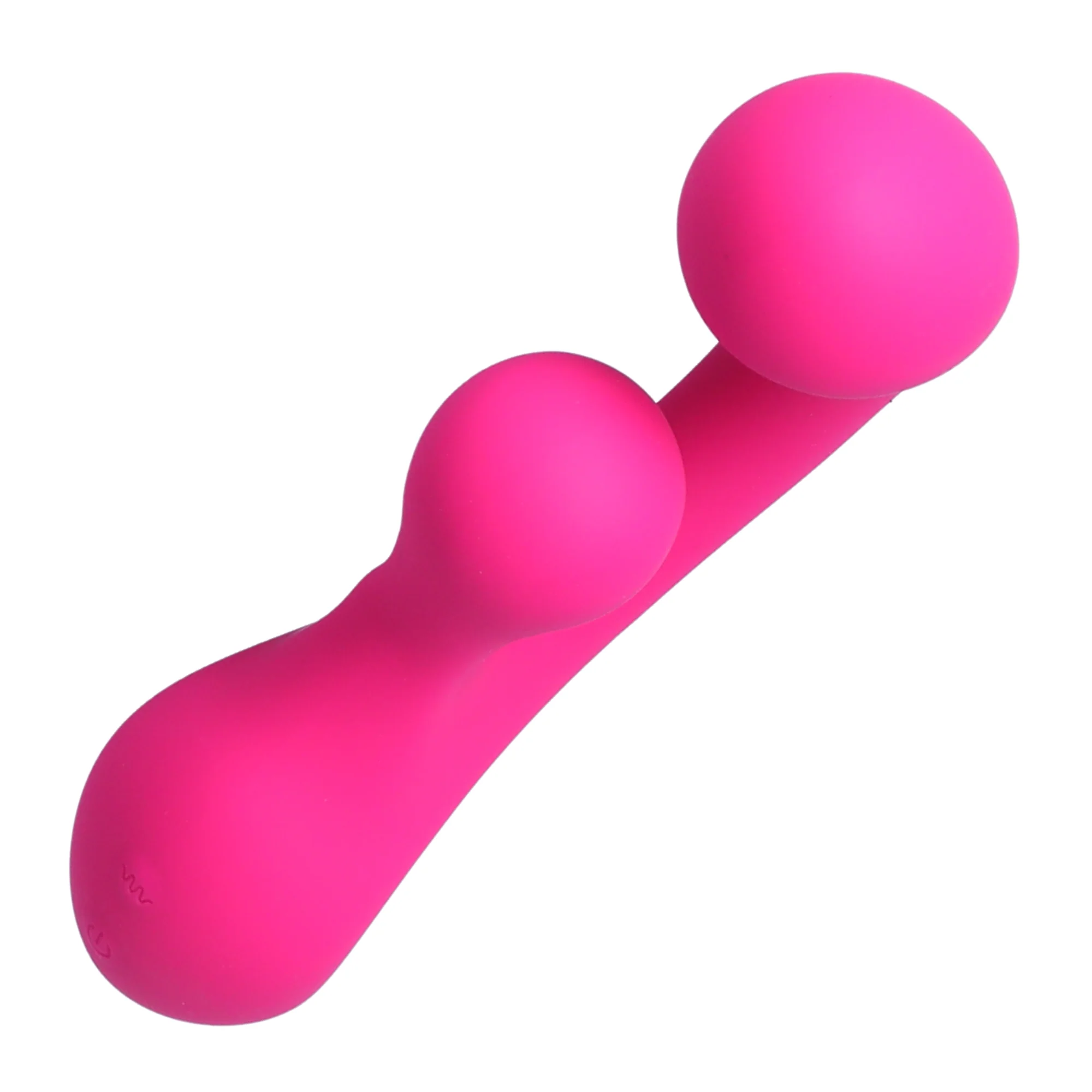 Dual Action Silicone Rotating Clit and G-Spot Vibrator