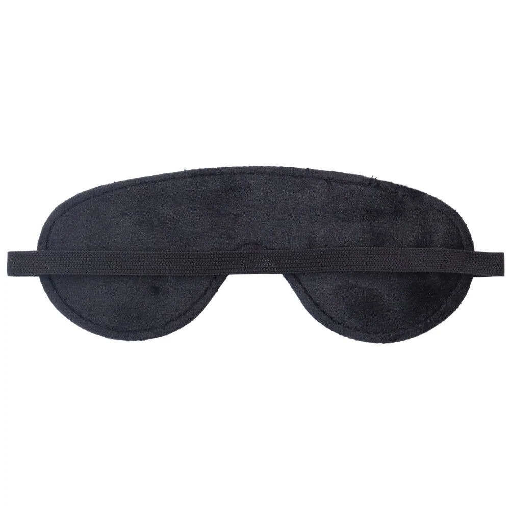 Sexy Faux Leather Bondage Blindfold, One Size Fits Most