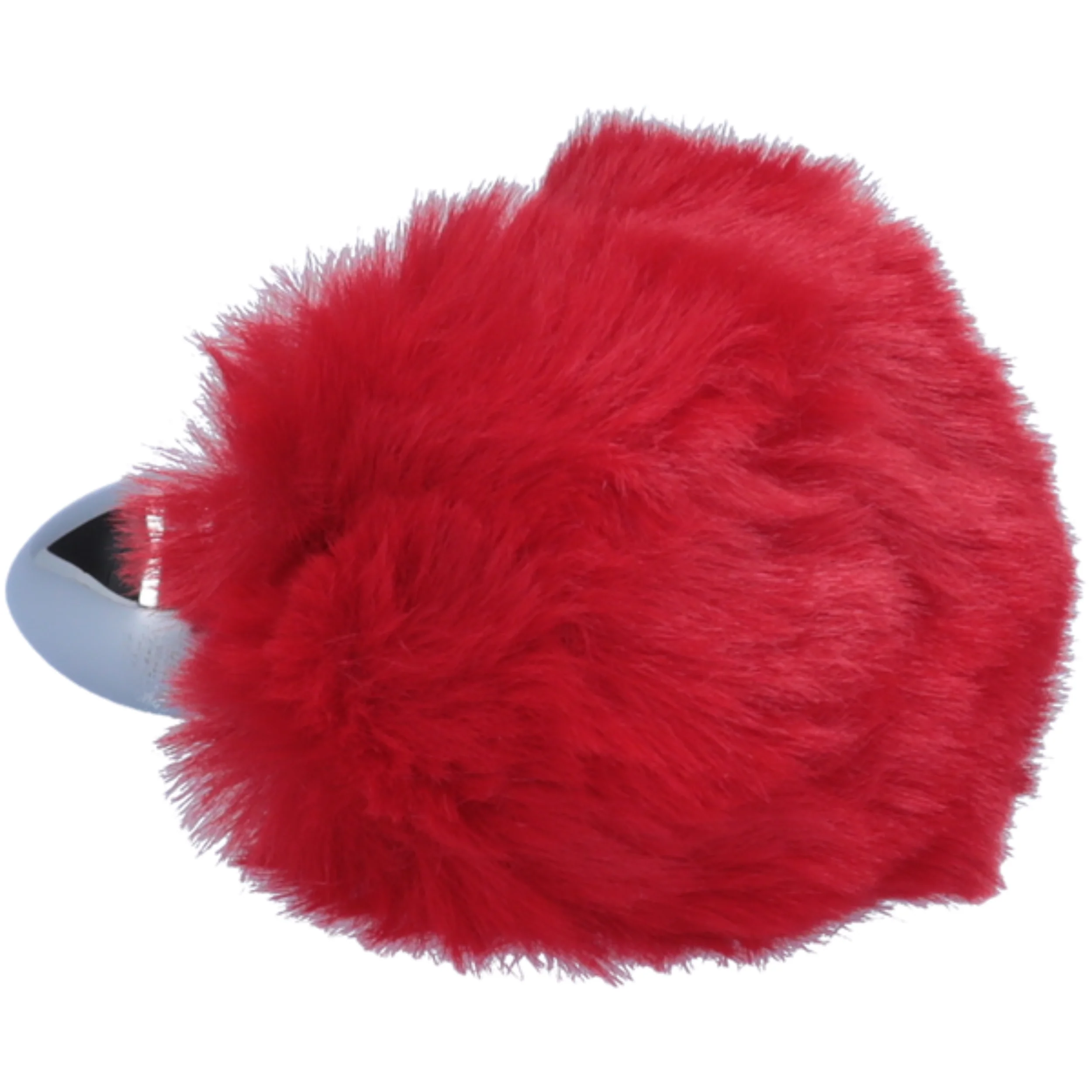 Sexy Bunny Tail Anal Plug with Plush Faux-Fur Tail