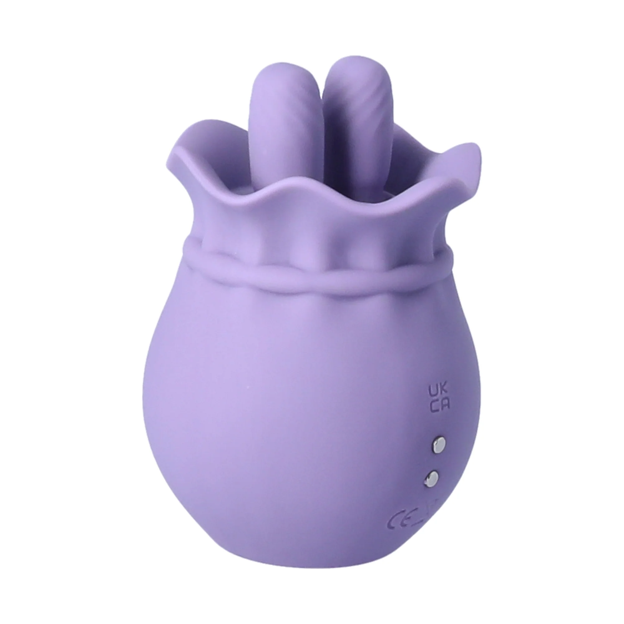 Lavender Lover - Double Pronged Clit Stroker