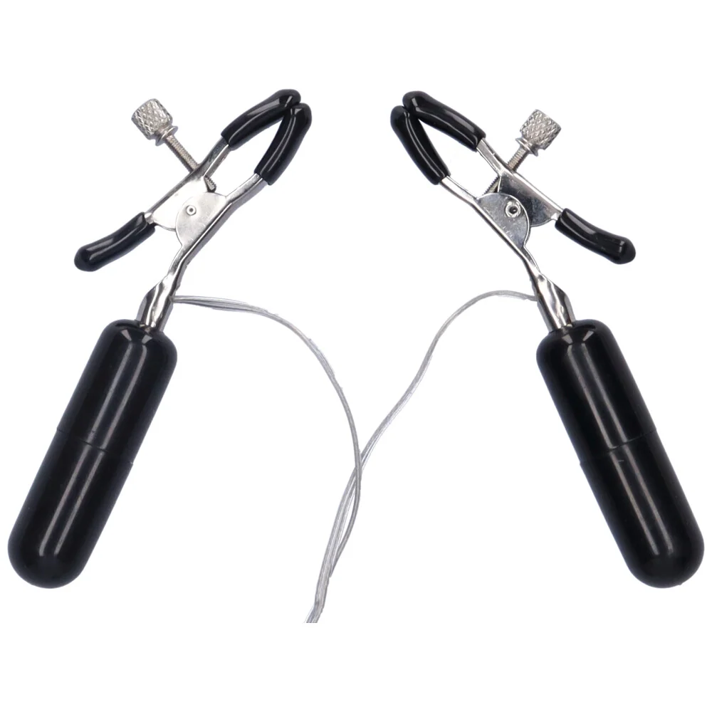 Vibrating Alligator Nipple Clamps with Seven Vibration Modes