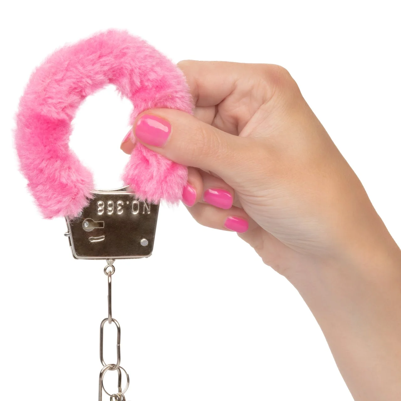 CalExotics Playful Furry Cuffs Bondage Wrist Restraints for Role Play