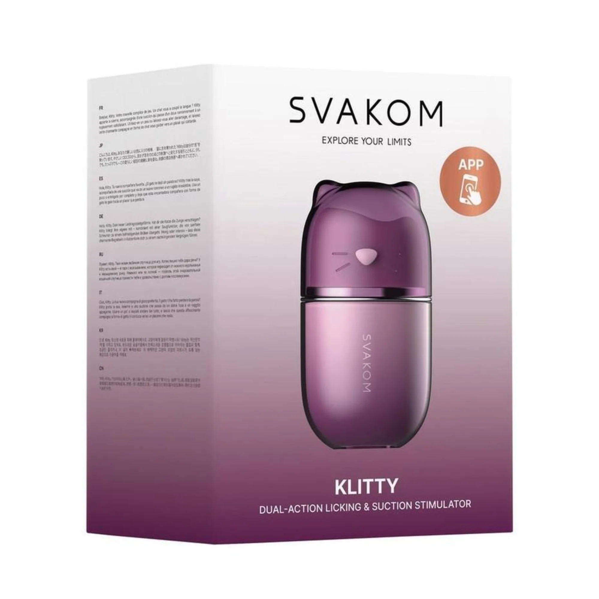 Klitty Licking and Suction Clitoral Stimulator Vibrator